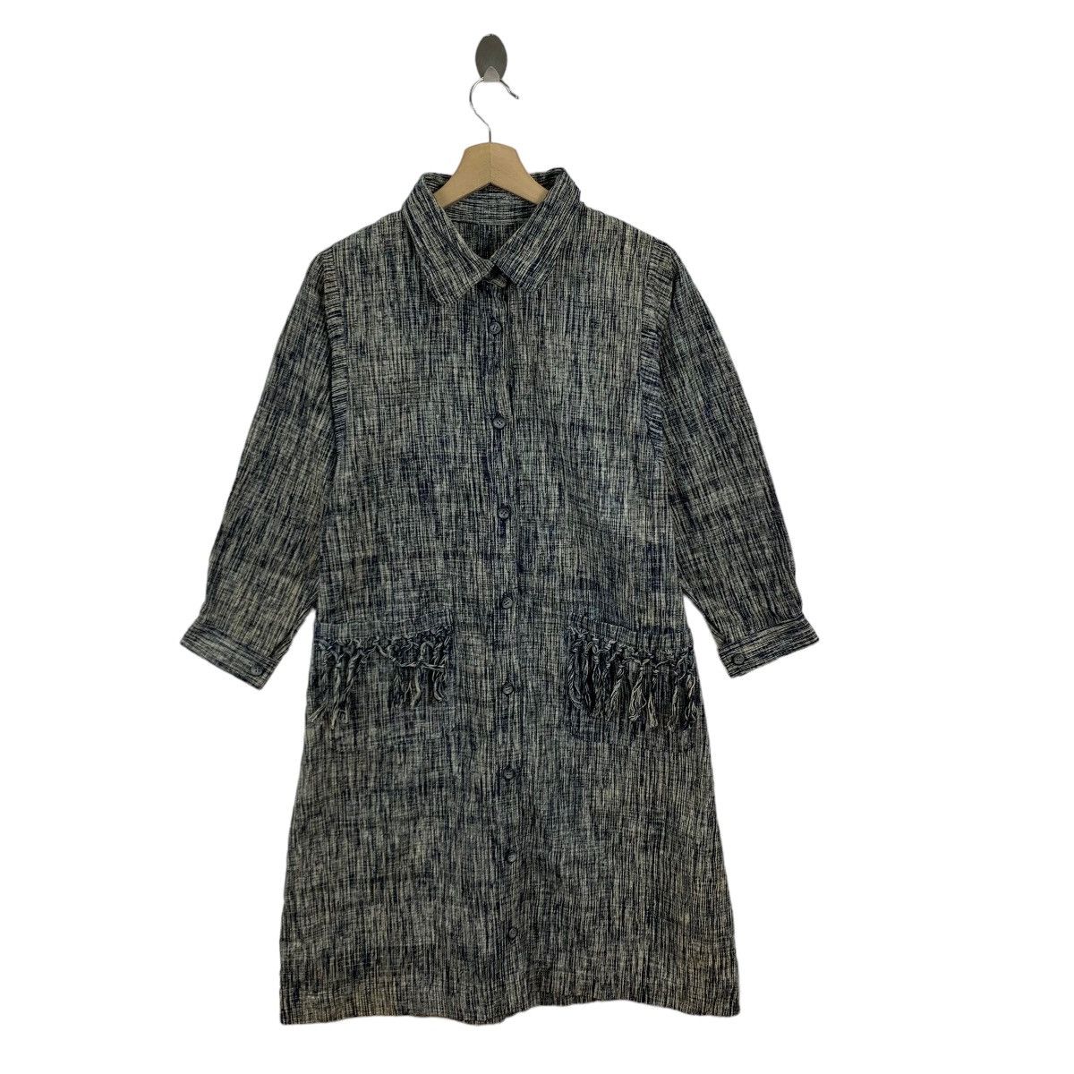 Vintage Japanese Brand Dress Women Button Shirt