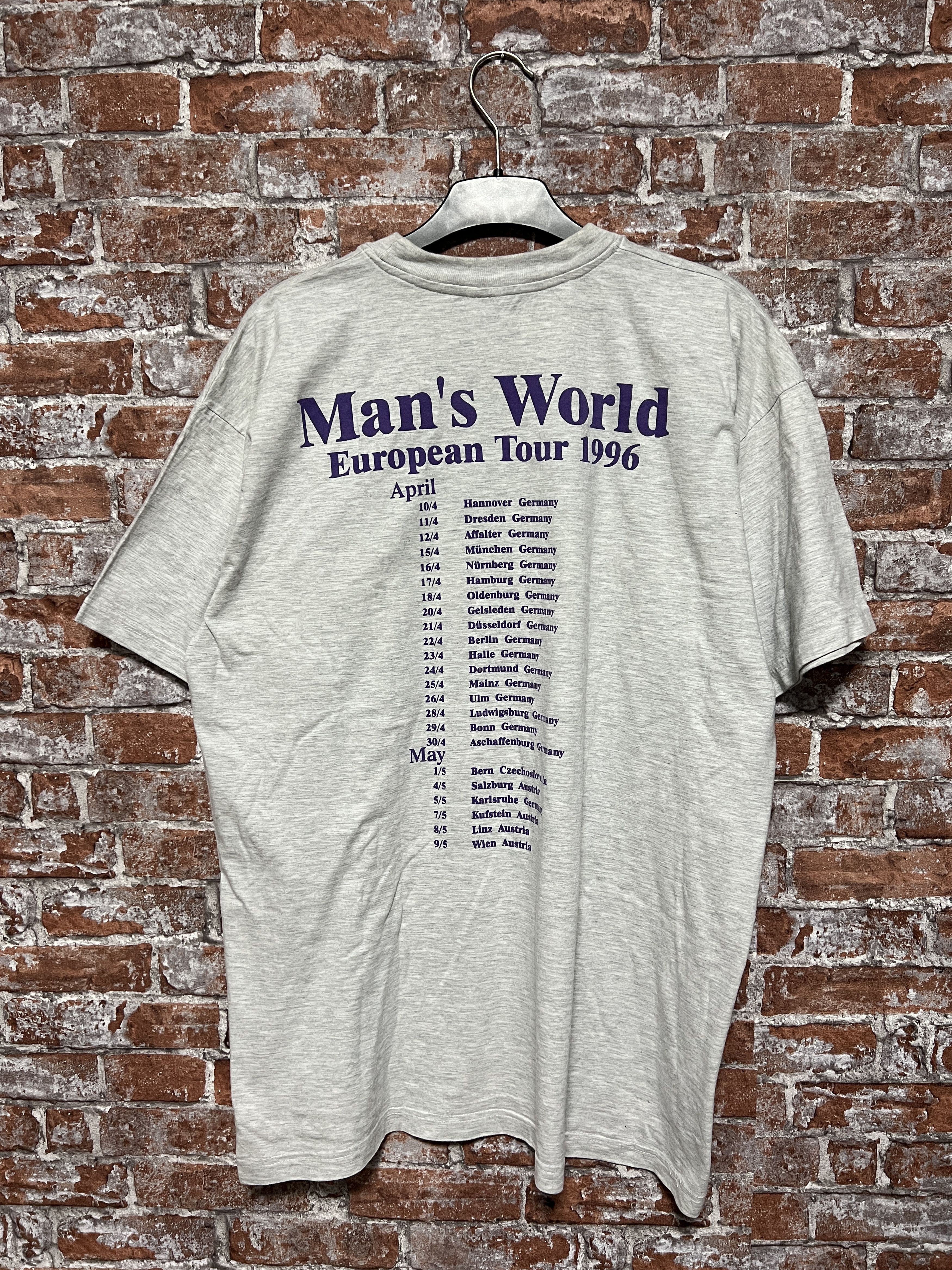 Band Tees × Vintage Vintage 1996 Mountain Man's World Tour T-shirt Size US XL / EU 56 / 4 - 2 Thumbnail