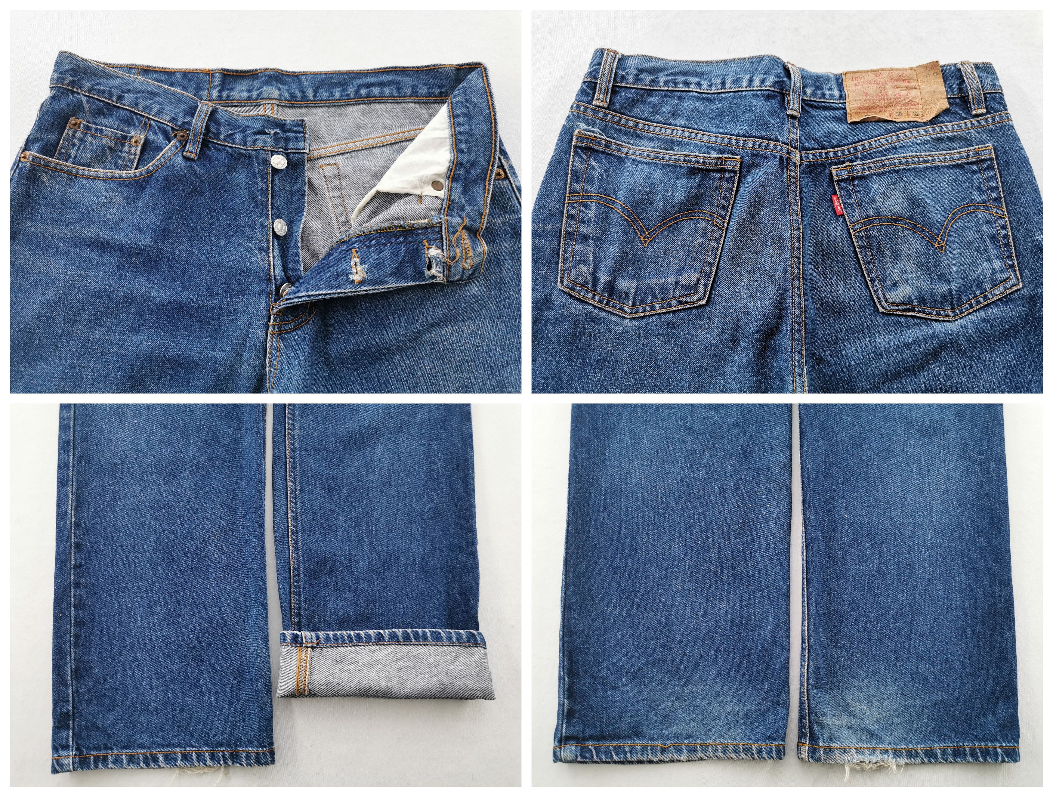 Levi's Vintage Levis Lot 501 Denim Made In USA Size 32/30x32 Size US 32 / EU 48 - 8 Thumbnail