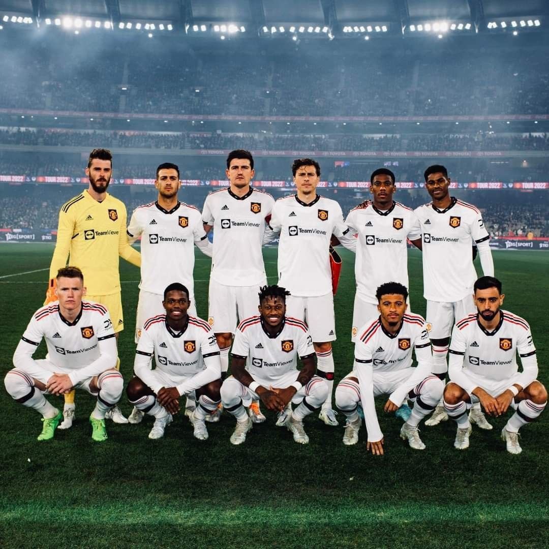 Adidas MAN UNITED ADIDAS 2022/2023 SOCCER AWAY JERSEY #93 MAINOO Size US S / EU 44-46 / 1 - 11 Thumbnail