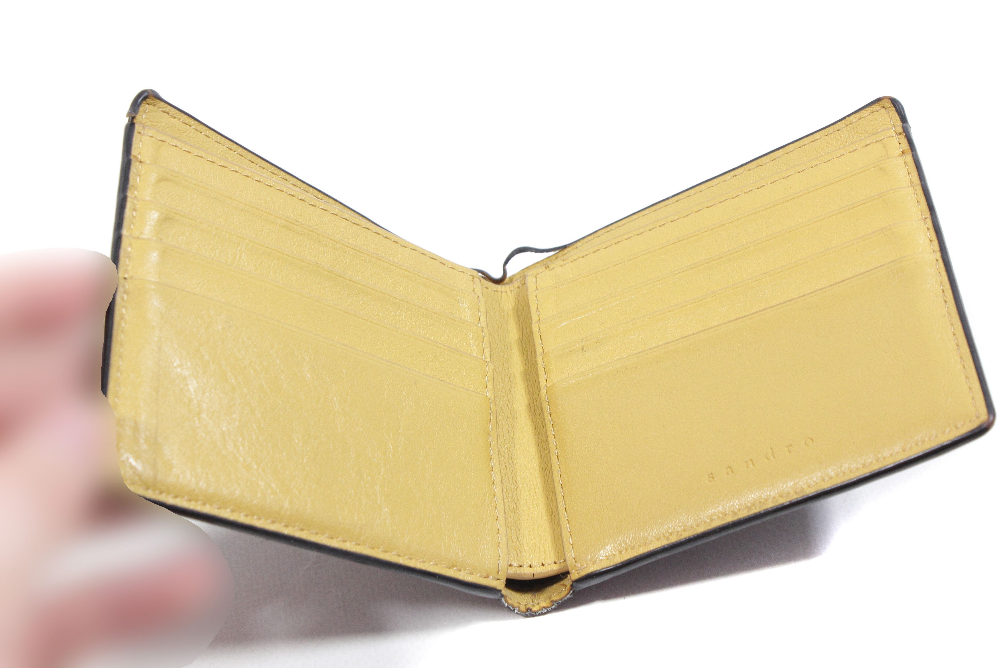 Sandro Leather Logo Wallet Size ONE SIZE - 3 Thumbnail