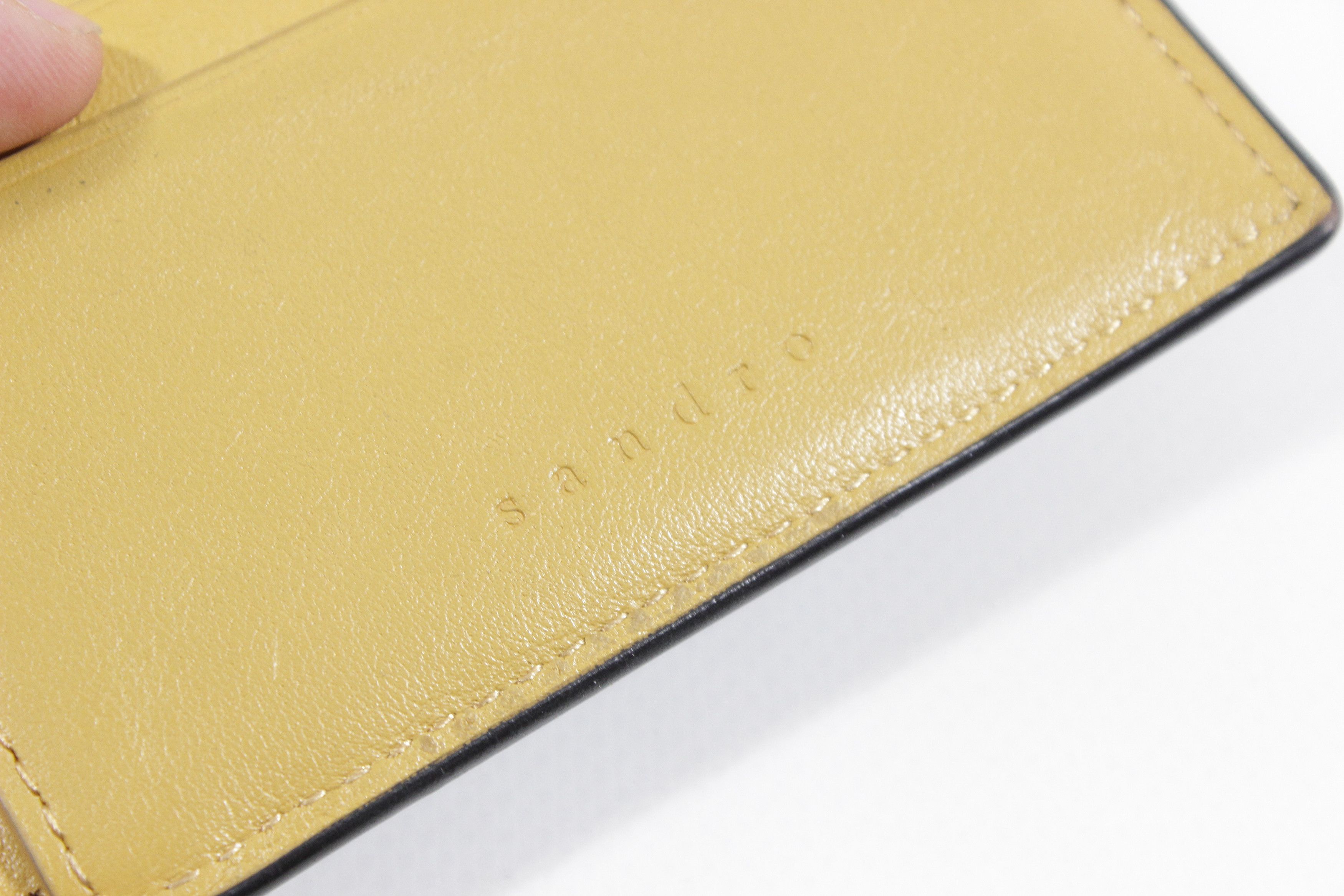 Sandro Leather Logo Wallet Size ONE SIZE - 7 Thumbnail