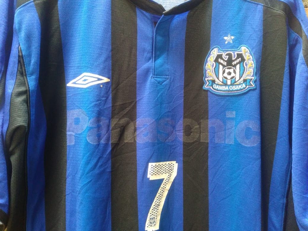 Japanese Brand × Vintage Gamba Osaka Japan Jersey Made in Japan Size US M / EU 48-50 / 2 - 3 Thumbnail
