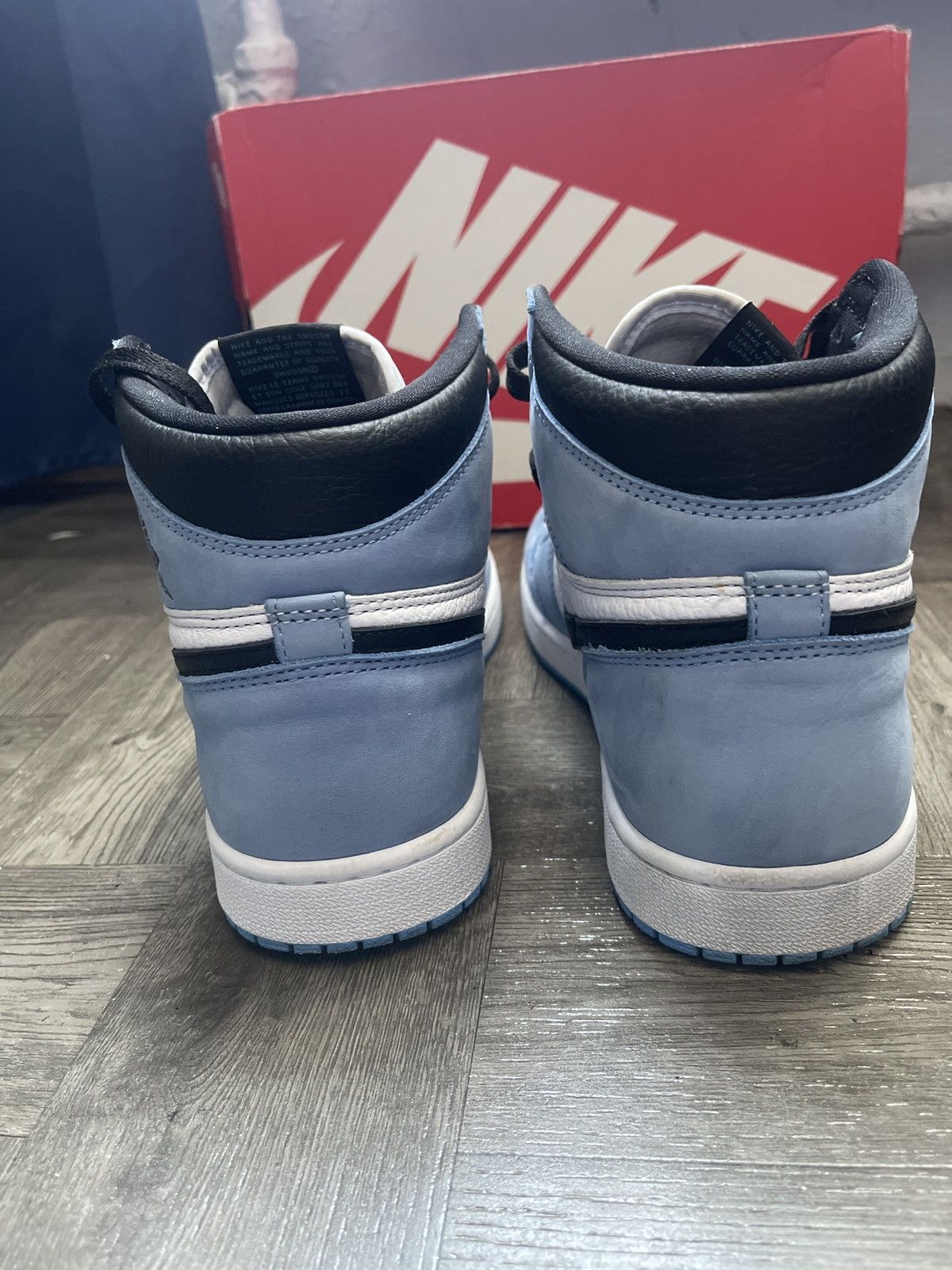 Jordan Brand Air Jordan 1 “University Blue” Size US 10 / EU 43 - 7 Thumbnail
