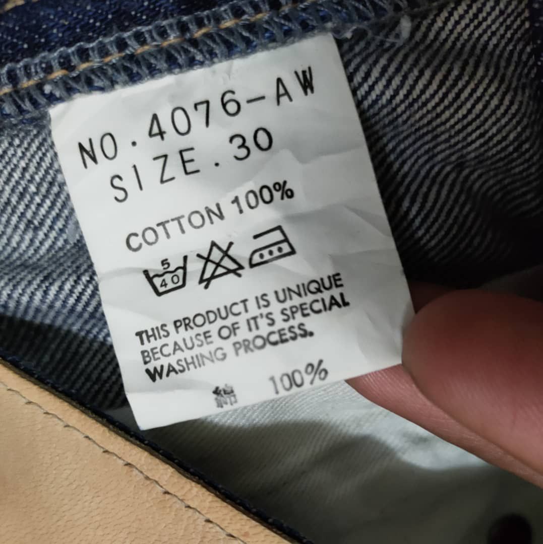 Japanese Brand Spellbound Jean by Domingo Selvedge Denim Size US 30 / EU 46 - 7 Thumbnail
