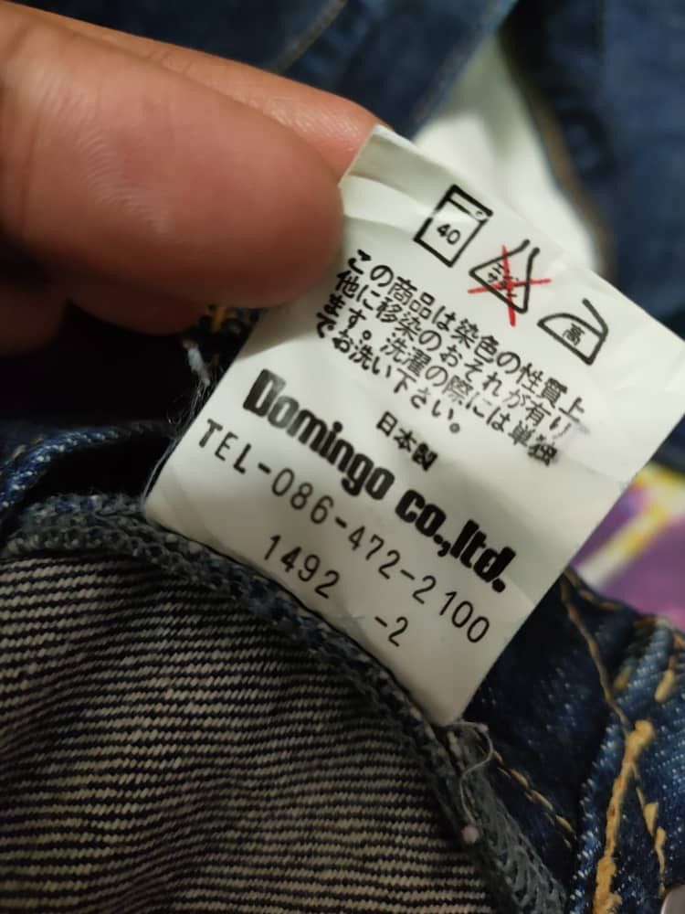 Japanese Brand Spellbound Jean by Domingo Selvedge Denim Size US 30 / EU 46 - 8 Thumbnail