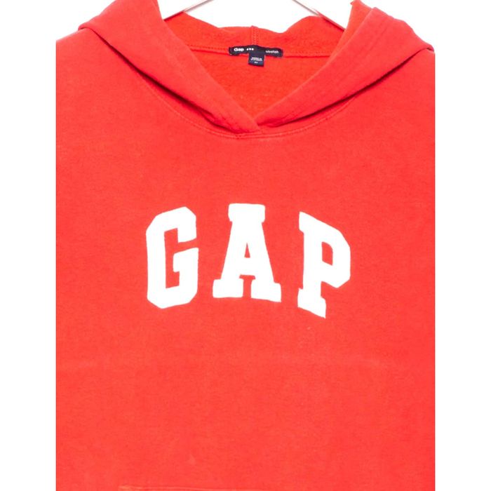 Gap GAP Hoodie Raglan Look Red Grailed