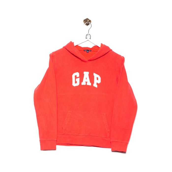 Gap GAP Hoodie Raglan Look Red Grailed