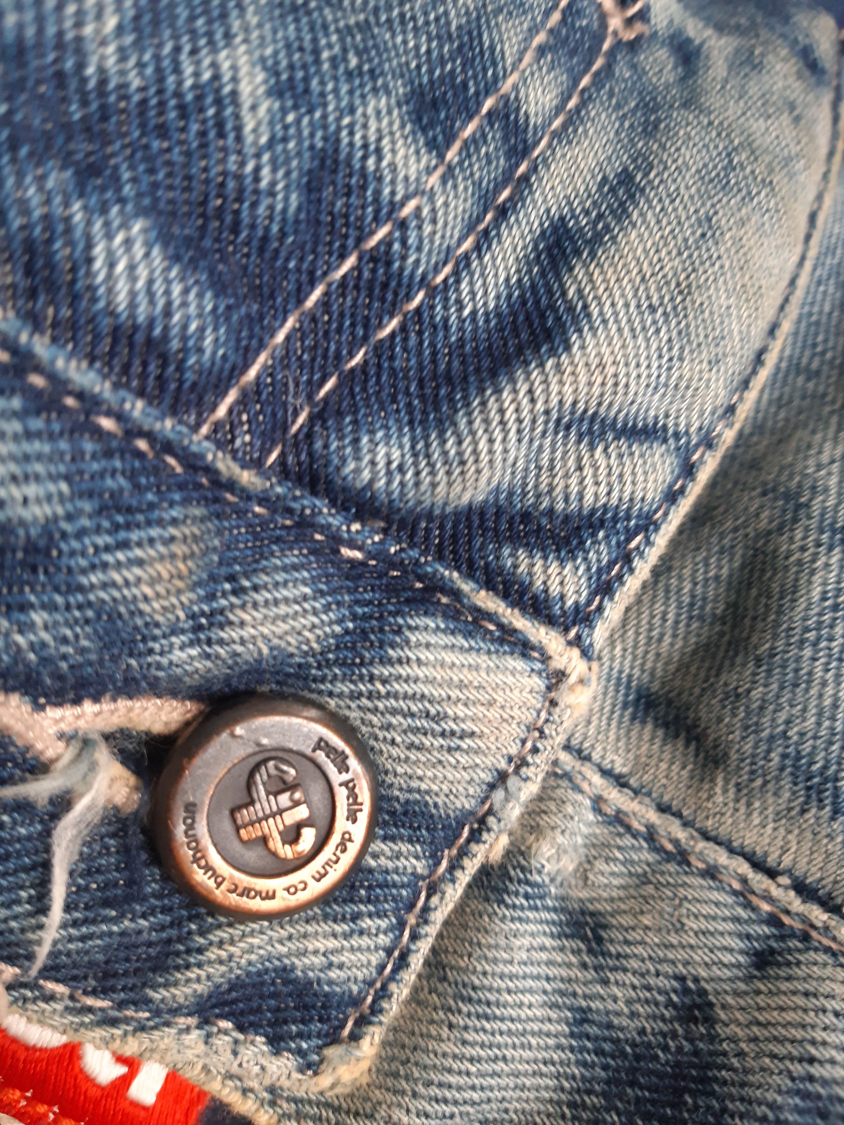 Marc Buchanan × Pelle Pelle × Vintage Pelle Pelle Baggy Jeans Size US 32 / EU 48 - 10 Thumbnail
