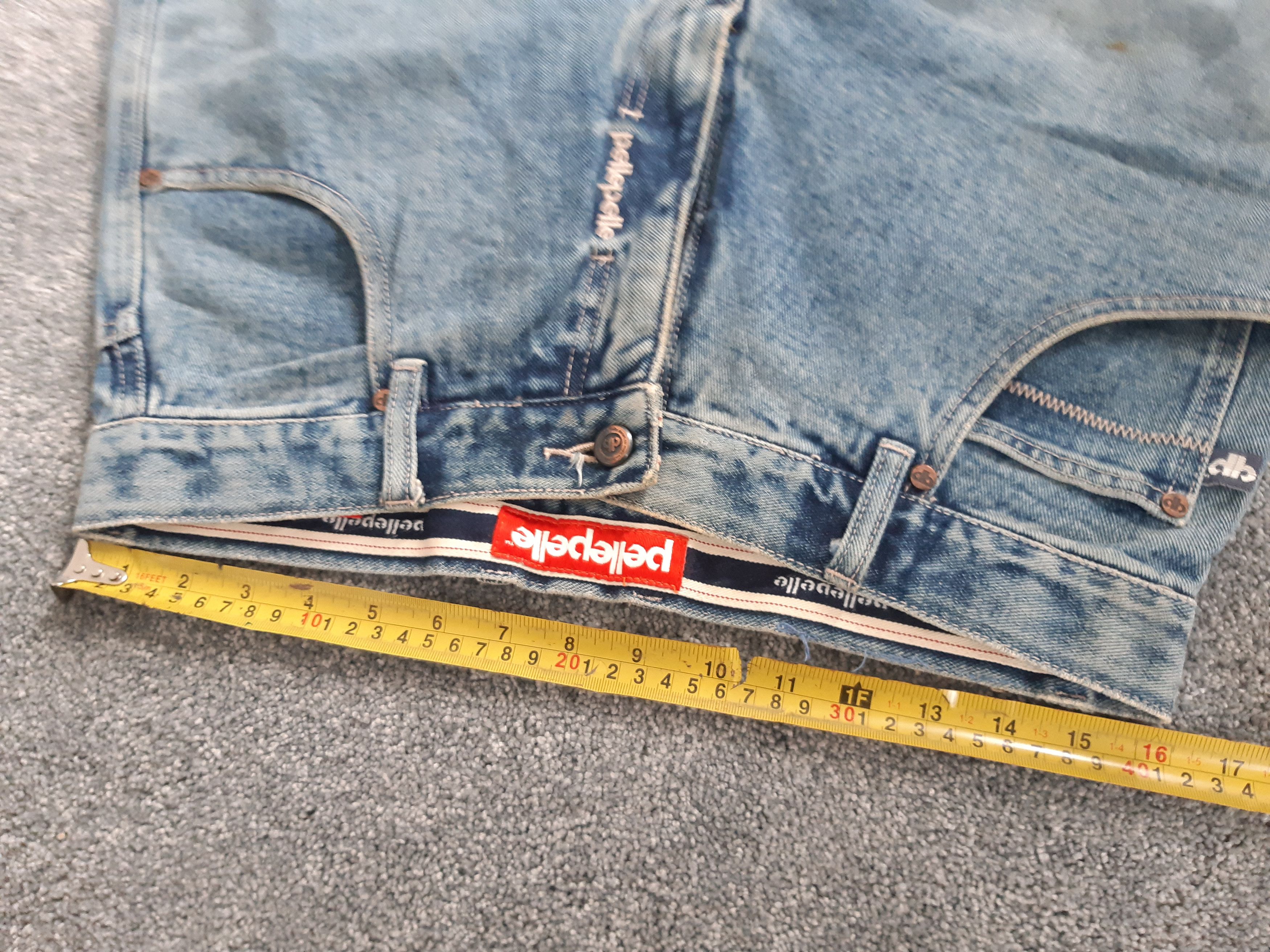 Marc Buchanan × Pelle Pelle × Vintage Pelle Pelle Baggy Jeans Size US 32 / EU 48 - 12 Thumbnail