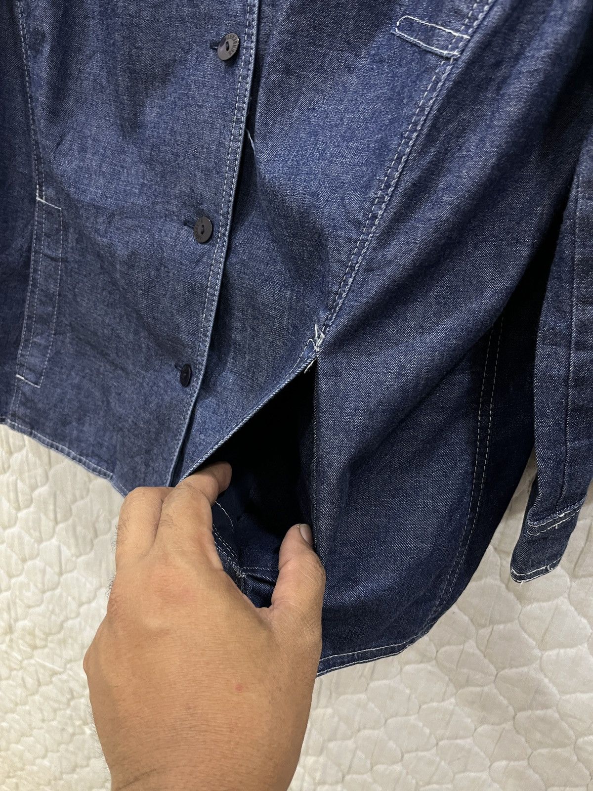 Burberry (Cccc). BURBERRYS LONDON DENIM JACKET Size M / US 6-8 / IT 42-44 - 16 Thumbnail