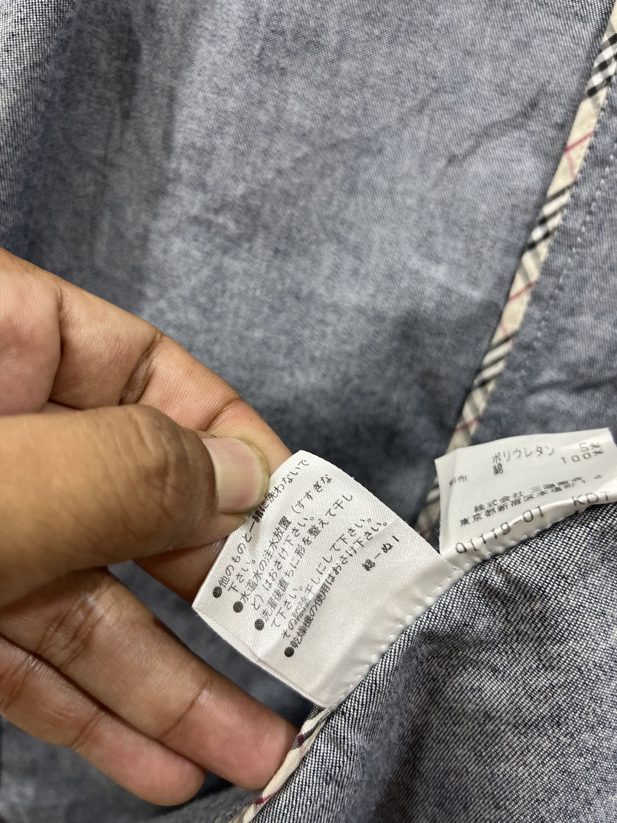 Burberry (Cccc). BURBERRYS LONDON DENIM JACKET Size M / US 6-8 / IT 42-44 - 13 Thumbnail