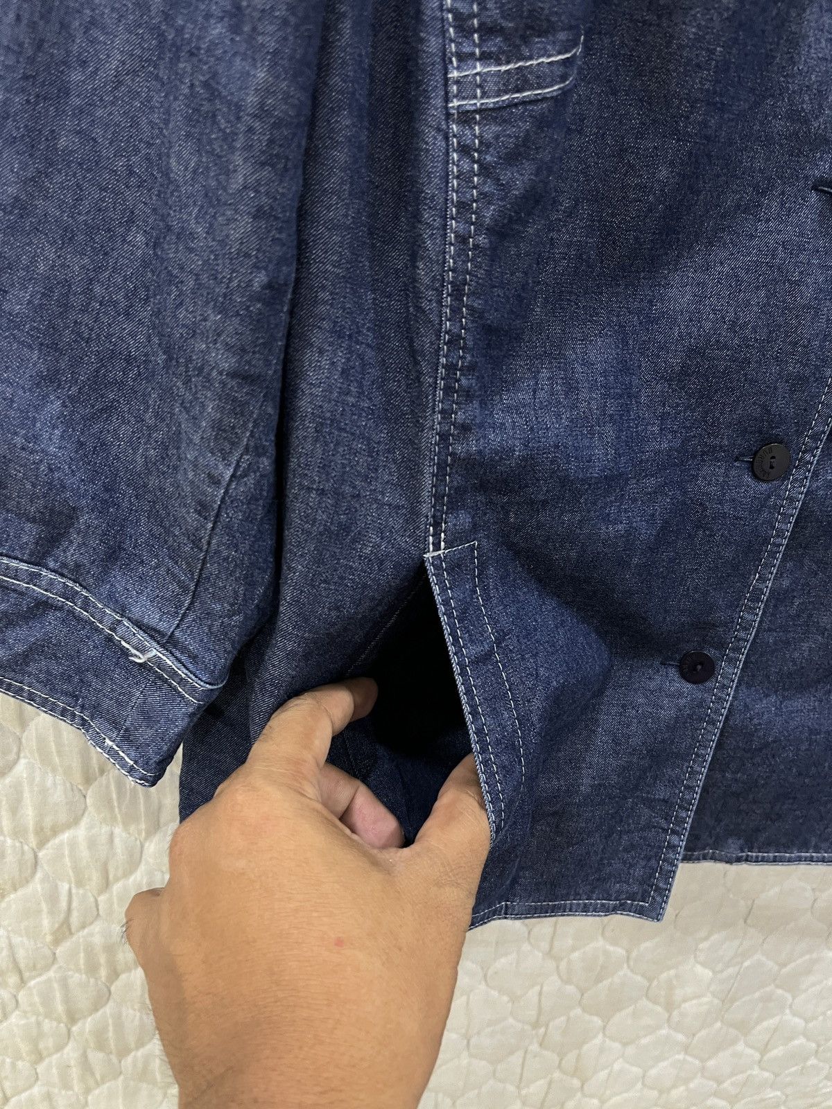 Burberry (Cccc). BURBERRYS LONDON DENIM JACKET Size M / US 6-8 / IT 42-44 - 17 Thumbnail