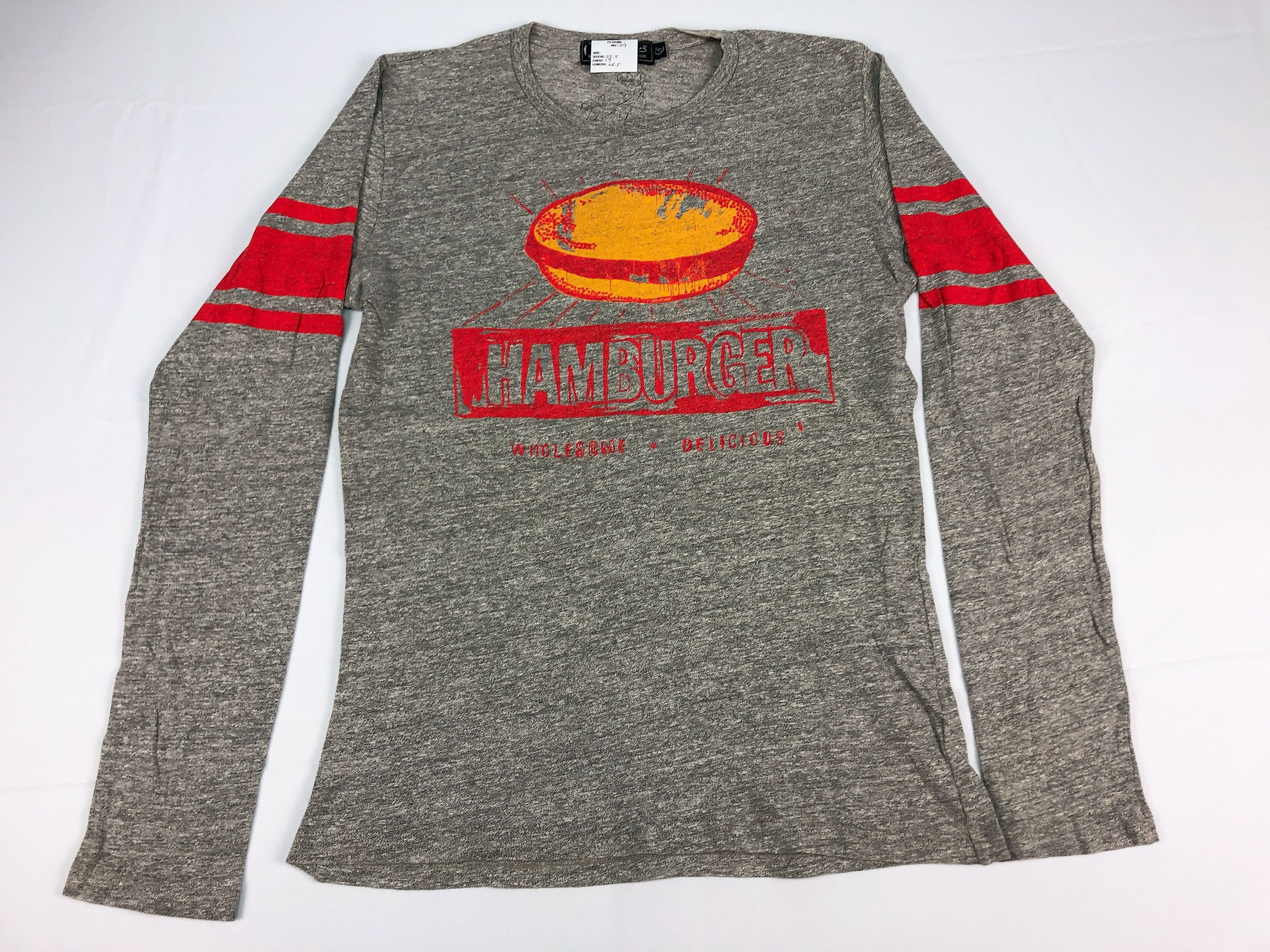 HYSTERIC GLAMOUR HAMBURGER BRAND SHIRTS