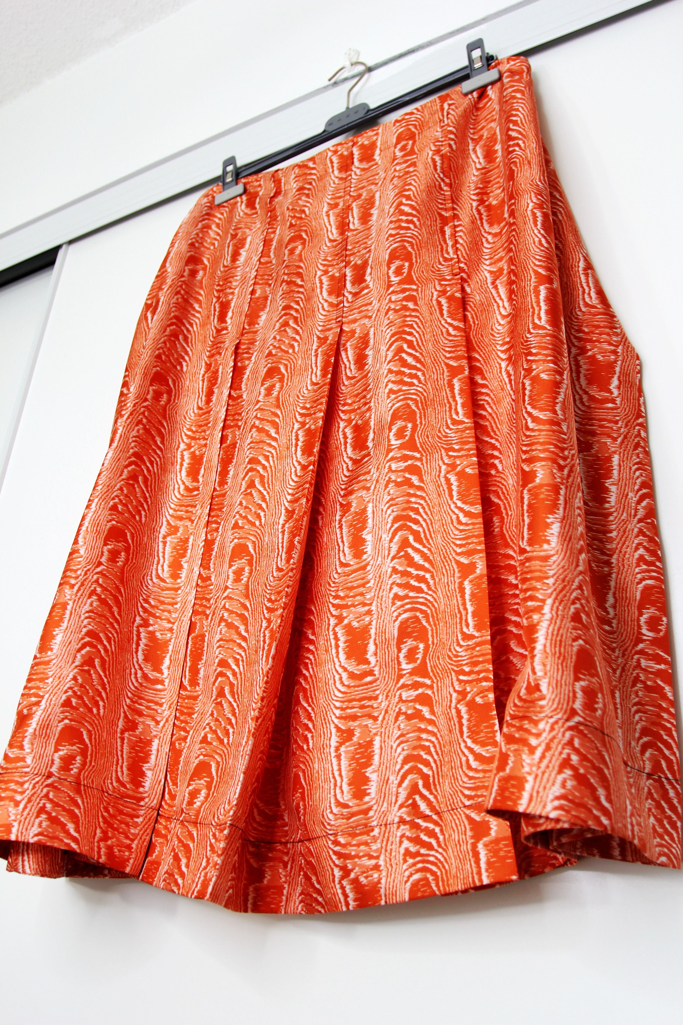 Marni BNWT SS20 MARNI SILK TWILL A-LINE SKIRT 42 Size 28" / US 6 / IT 42 - 5 Thumbnail