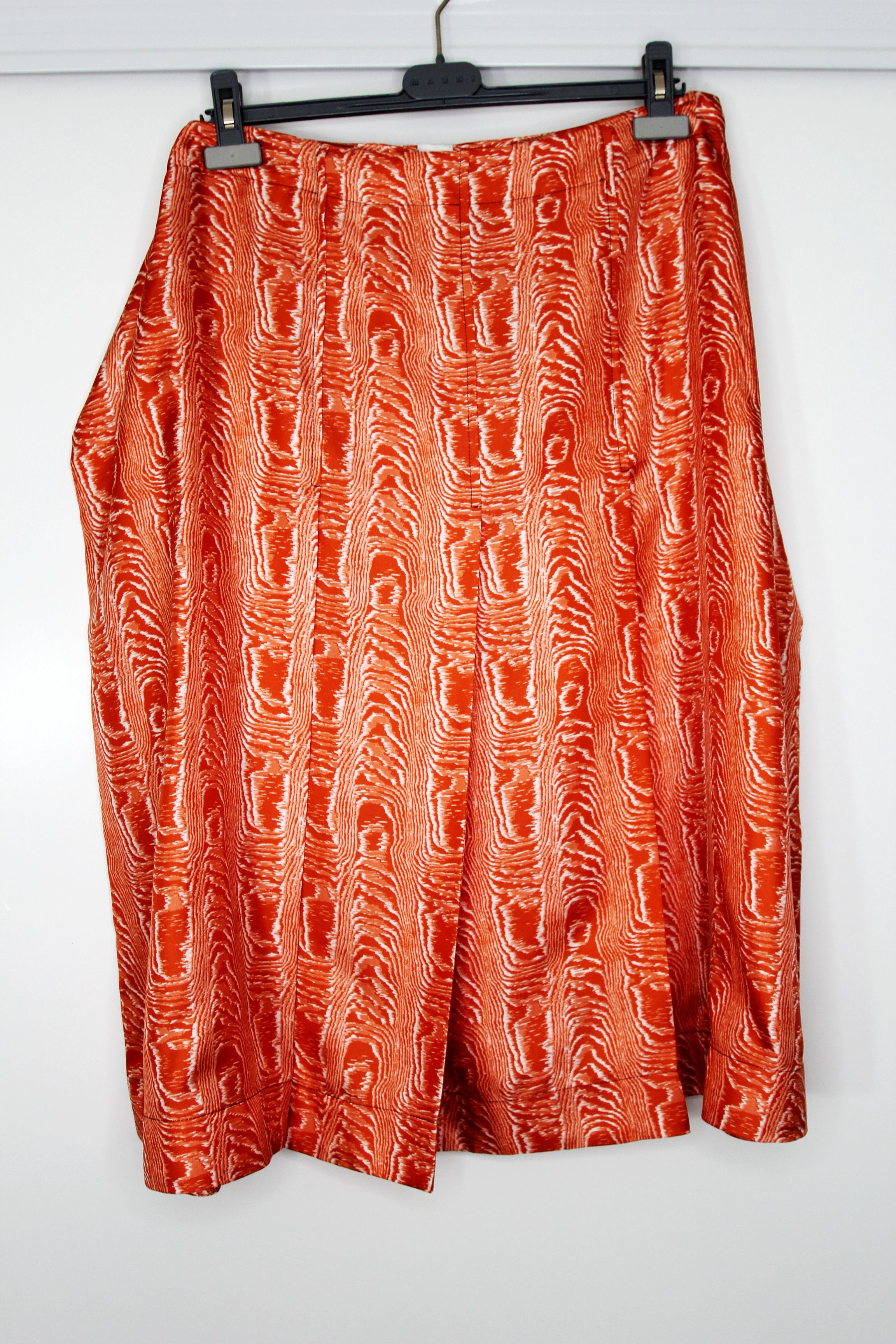 Marni BNWT SS20 MARNI SILK TWILL A-LINE SKIRT 42 Size 28" / US 6 / IT 42 - 2 Thumbnail