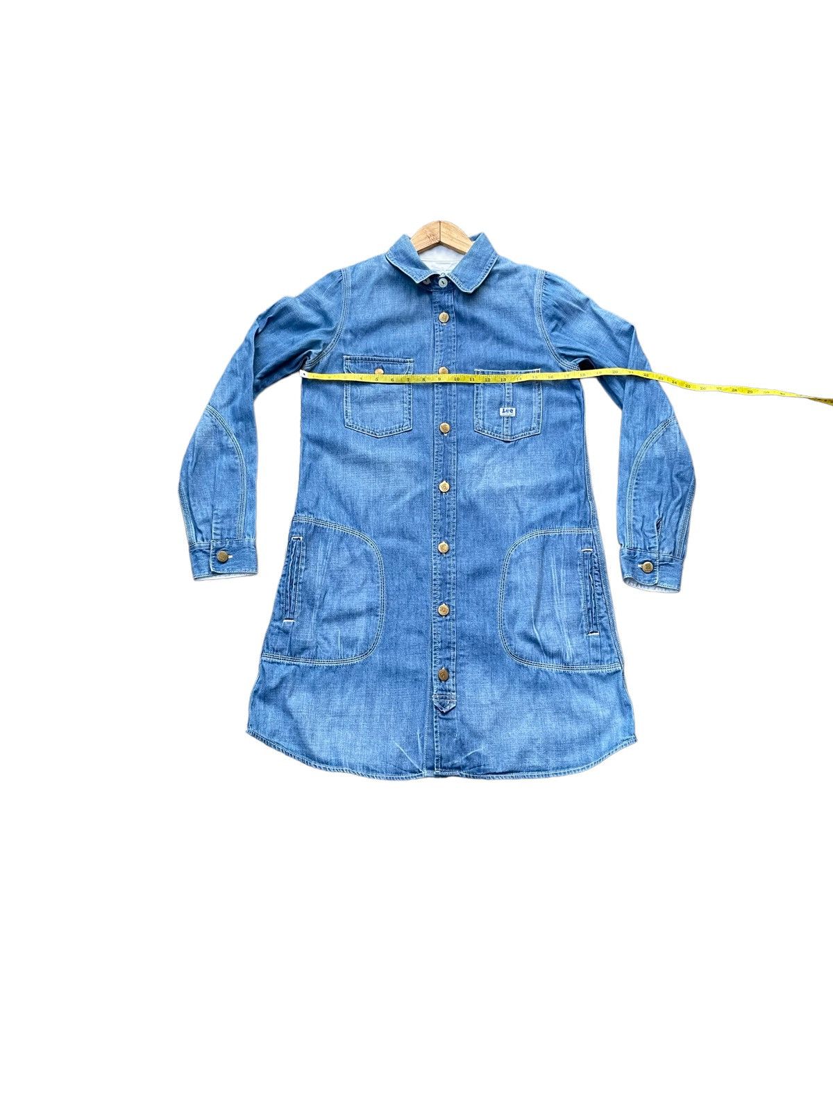 Lee Lee Union Made Denim Dress Size S / US 4 / IT 40 - 2 Thumbnail