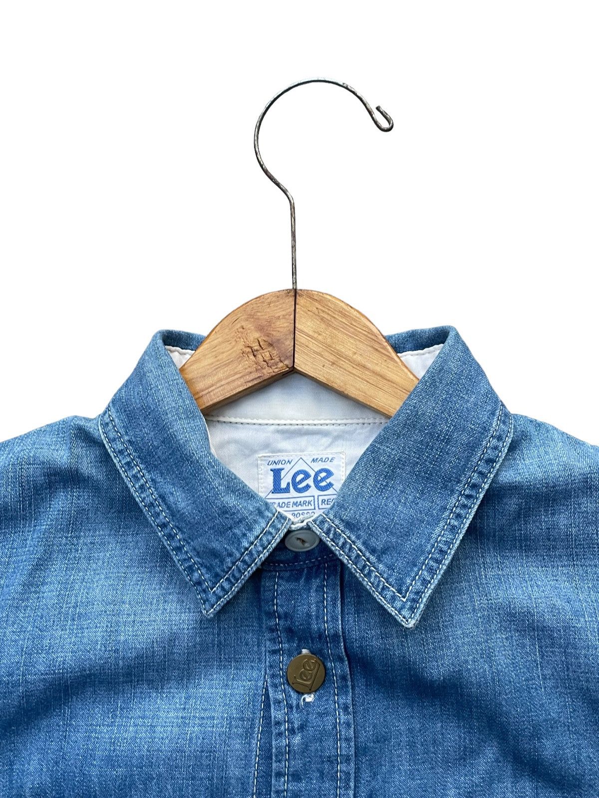 Lee Lee Union Made Denim Dress Size S / US 4 / IT 40 - 8 Thumbnail