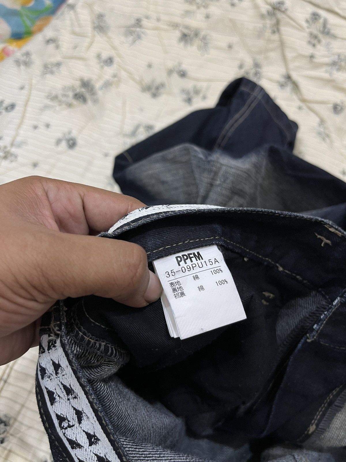 PPFM (Cccc). PPFM JAPANESE PUNK DENIM Size US 34 / EU 50 - 9 Thumbnail