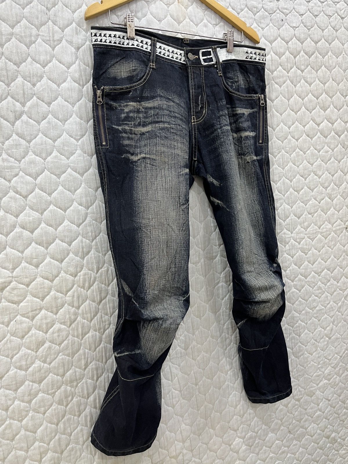 PPFM (Cccc). PPFM JAPANESE PUNK DENIM Size US 34 / EU 50 - 5 Thumbnail