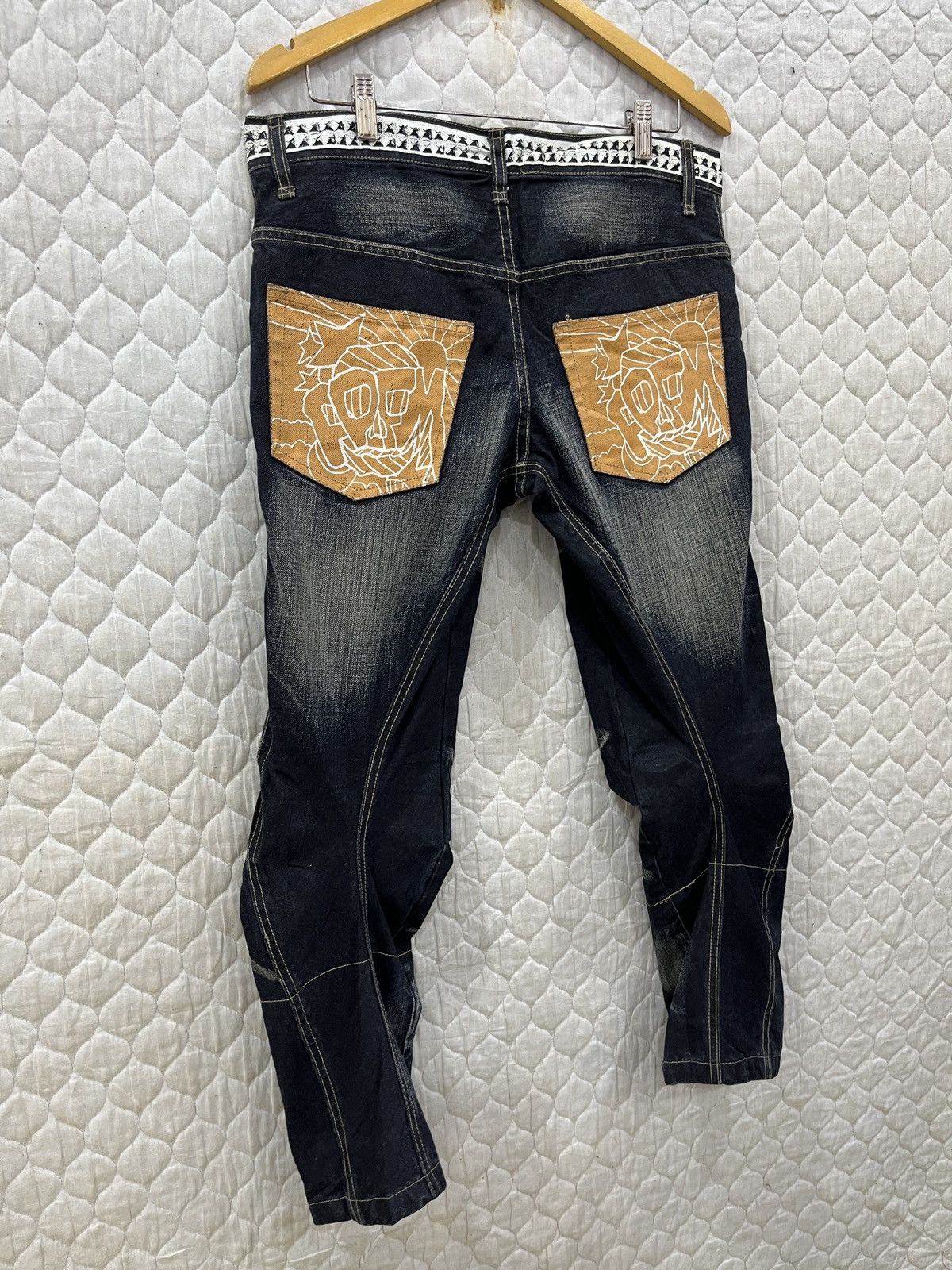 PPFM (Cccc). PPFM JAPANESE PUNK DENIM Size US 34 / EU 50 - 6 Thumbnail