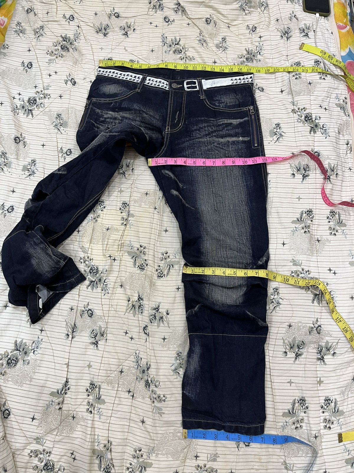 PPFM (Cccc). PPFM JAPANESE PUNK DENIM Size US 34 / EU 50 - 14 Thumbnail