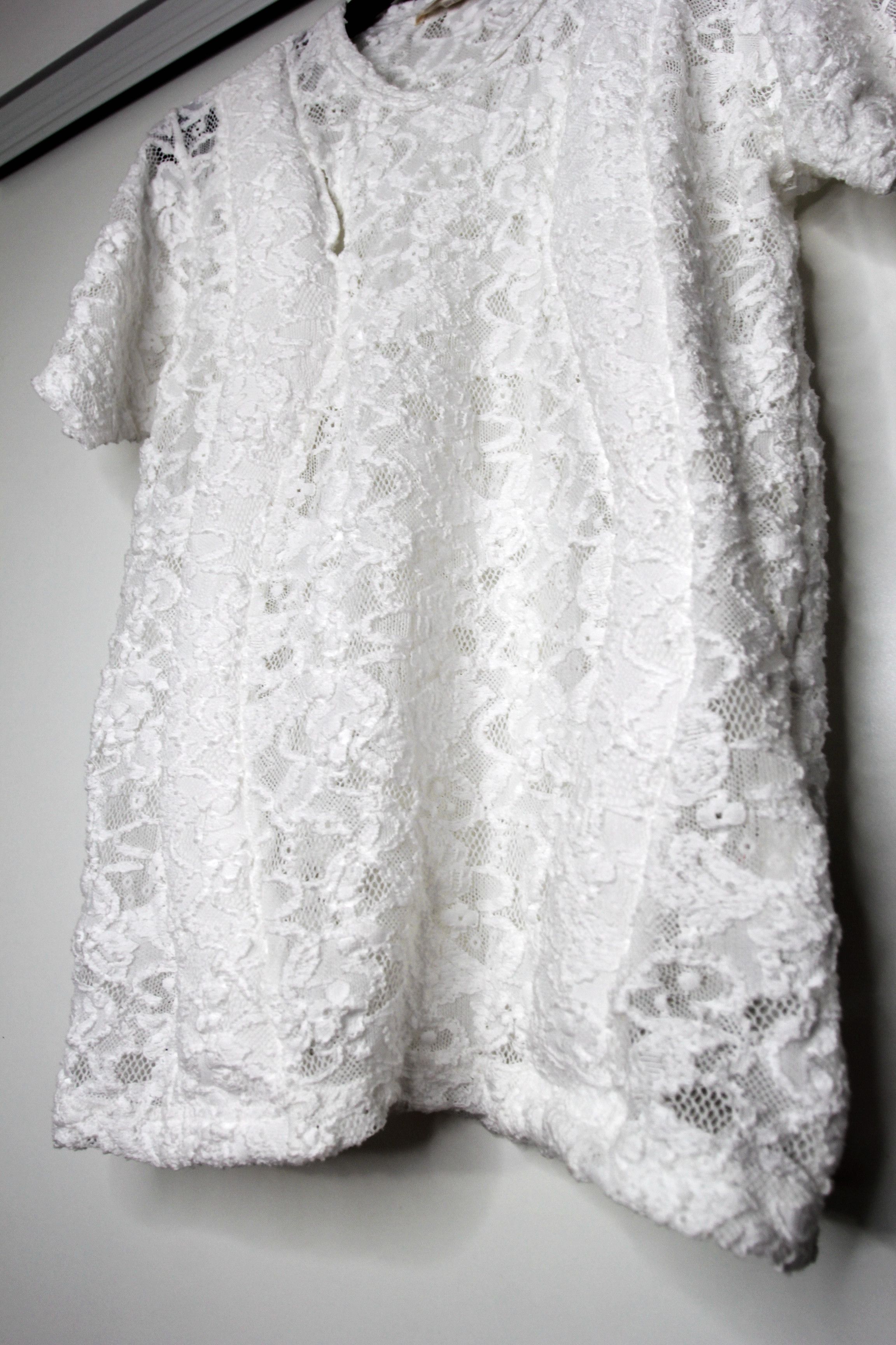 Comme des Garcons BNWT SS20 COMME DES GARCONS LACE TSHIRT M Size M / US 6-8 / IT 42-44 - 5 Thumbnail