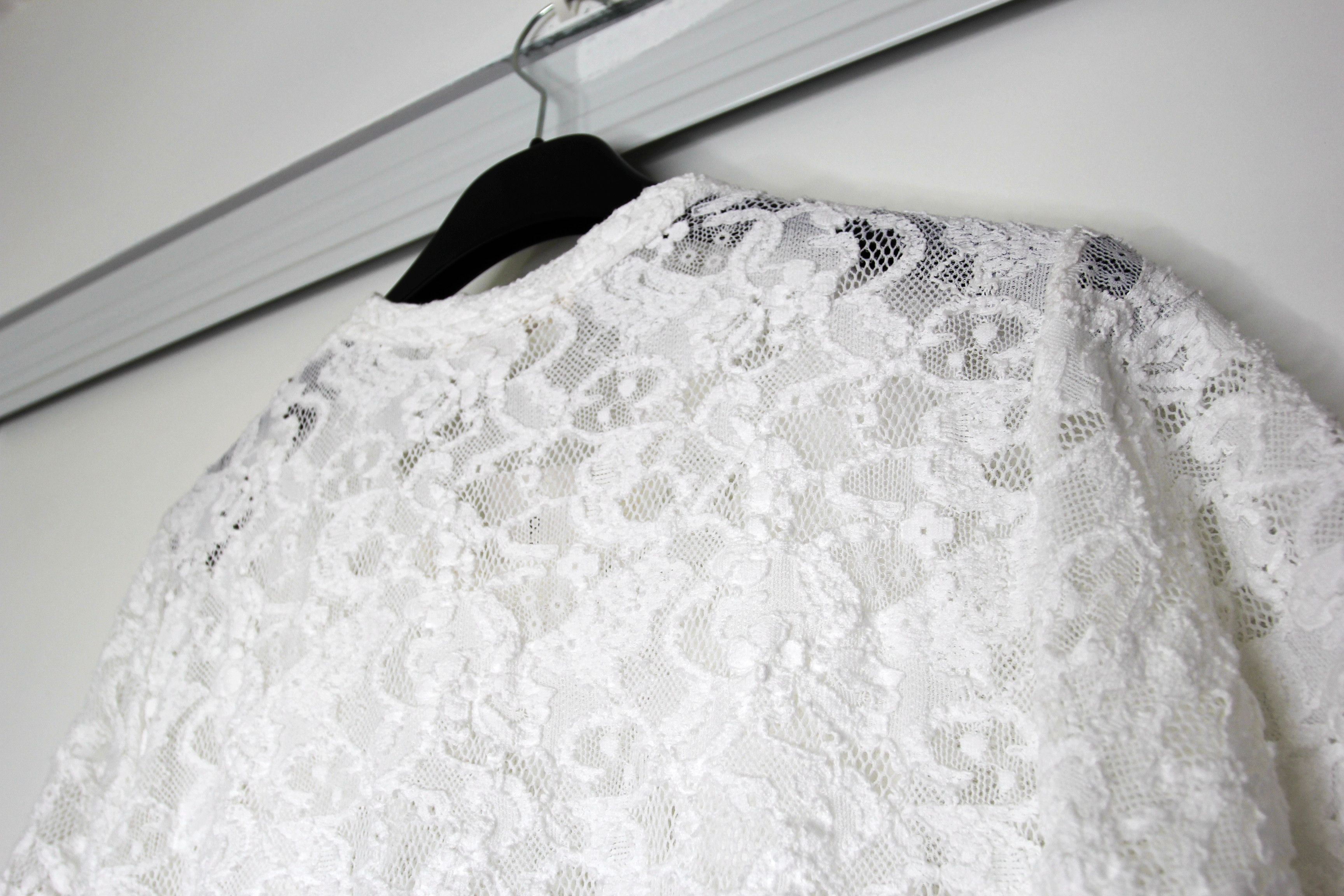 Comme des Garcons BNWT SS20 COMME DES GARCONS LACE TSHIRT M Size M / US 6-8 / IT 42-44 - 6 Thumbnail
