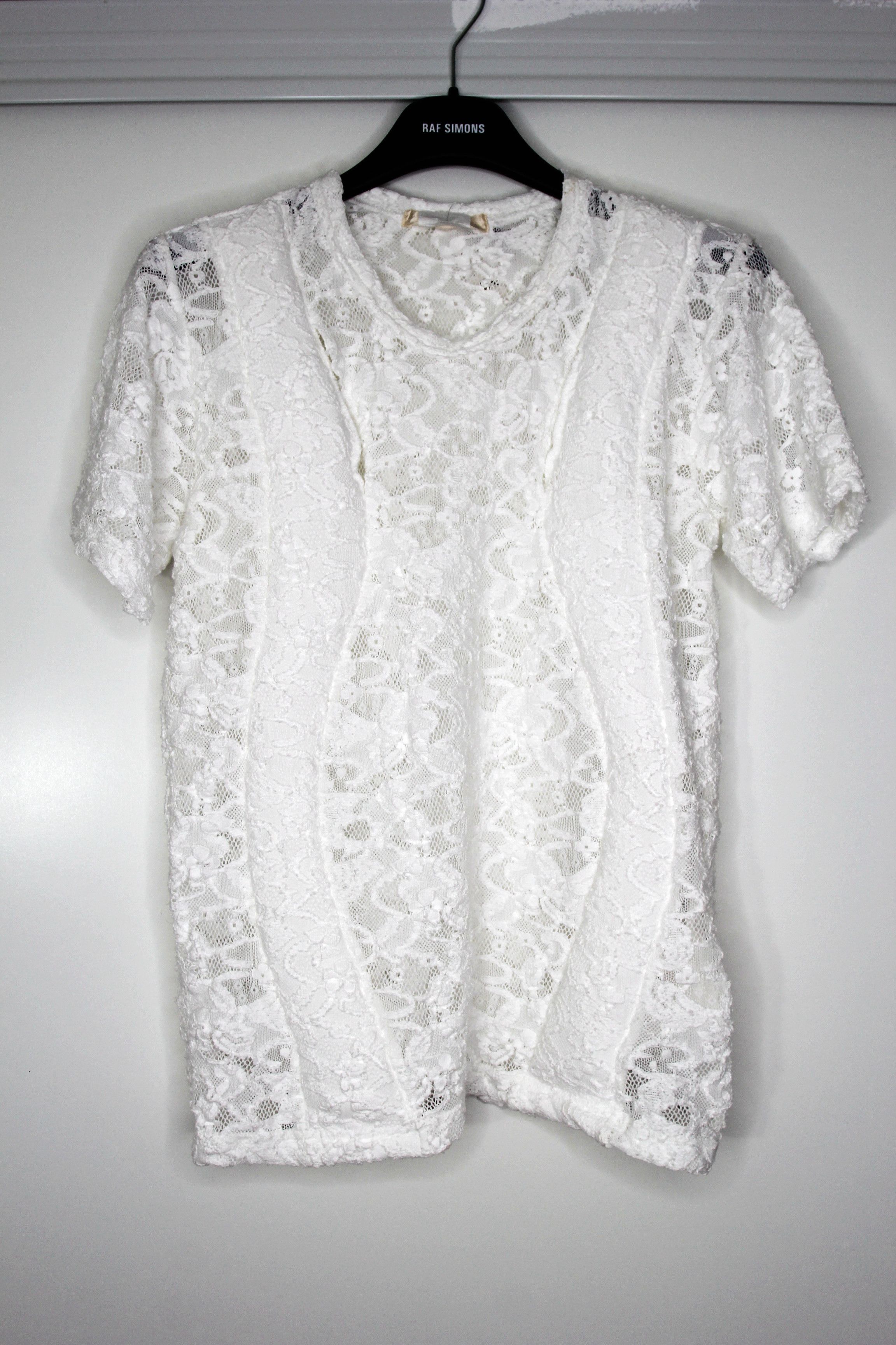 Comme des Garcons BNWT SS20 COMME DES GARCONS LACE TSHIRT M Size M / US 6-8 / IT 42-44 - 2 Thumbnail