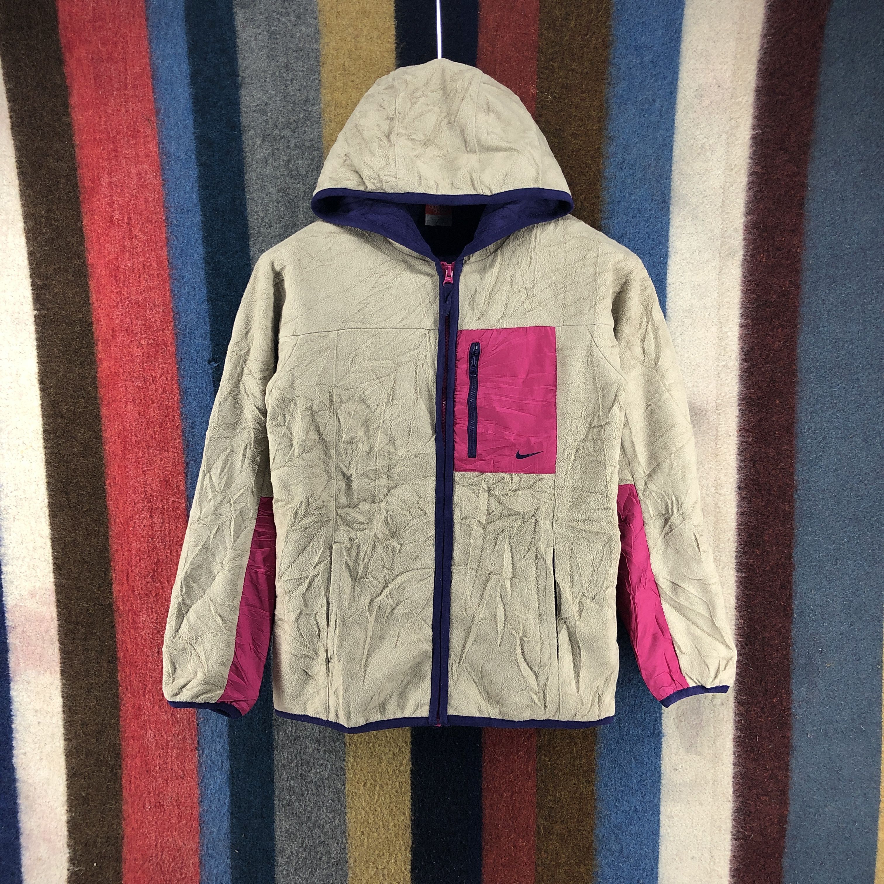 Nike NIKE THE ATHLETIC DEPT. Women Zipper Hoodie Fleece #042/C Size XS / US 0-2 / IT 36-38 - 1 Thumbnail