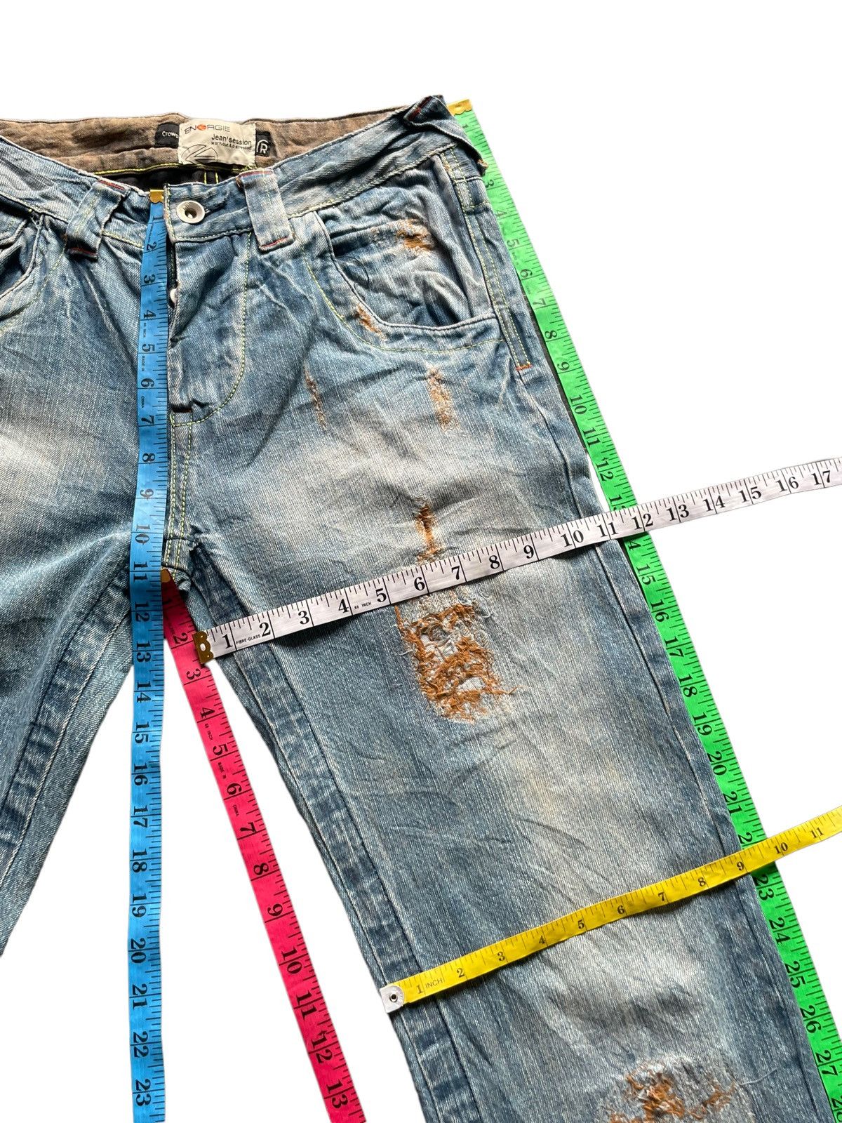 Energie Energie Distresed Denim Size US 31 - 16 Thumbnail