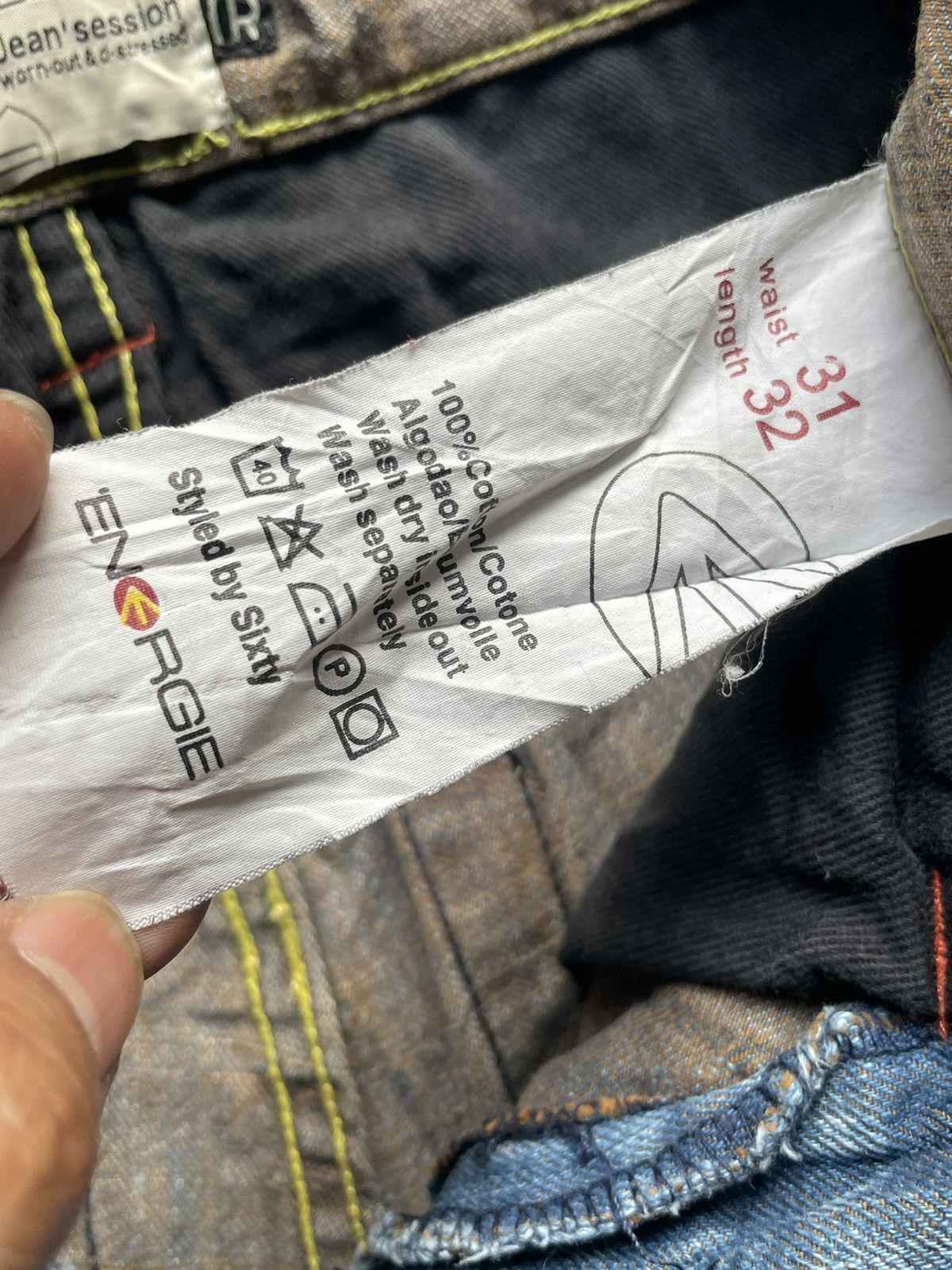 Energie Energie Distresed Denim Size US 31 - 10 Thumbnail