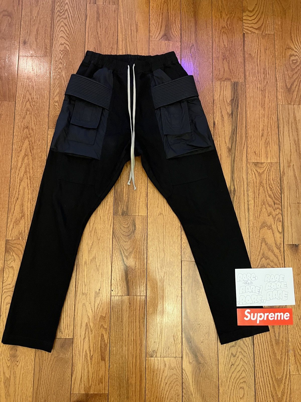 Rick Owens × Rick Owens Drkshdw RICK OWENS CREATCH CRAGO PANTS Size US 31 - 1 Thumbnail