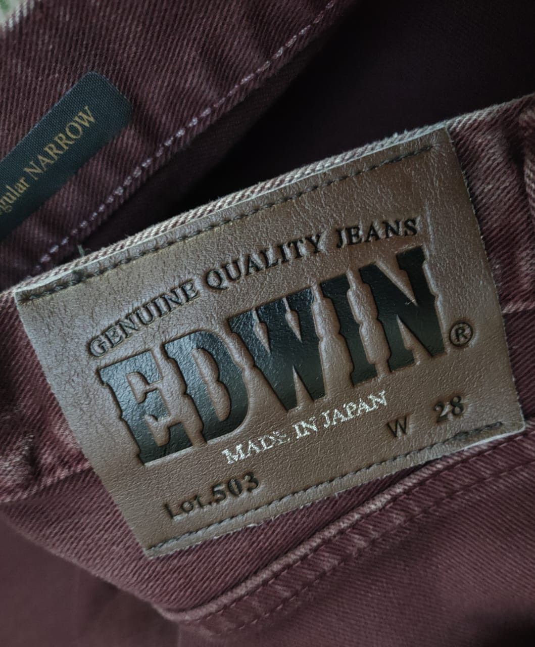 Edwin Edwin Regular Narrow fit Denim Size US 28 / EU 44 - 3 Thumbnail