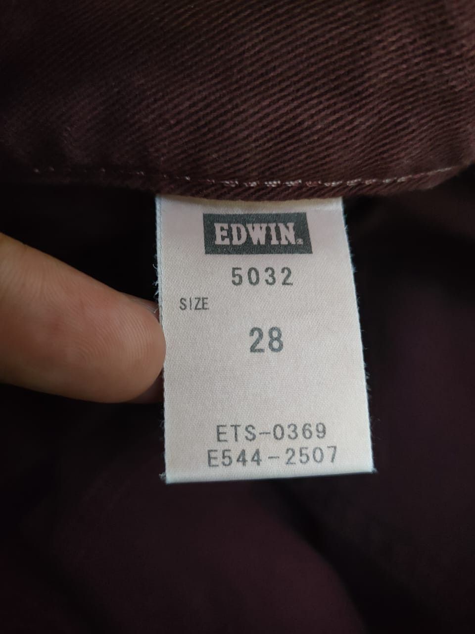 Edwin Edwin Regular Narrow fit Denim Size US 28 / EU 44 - 5 Thumbnail