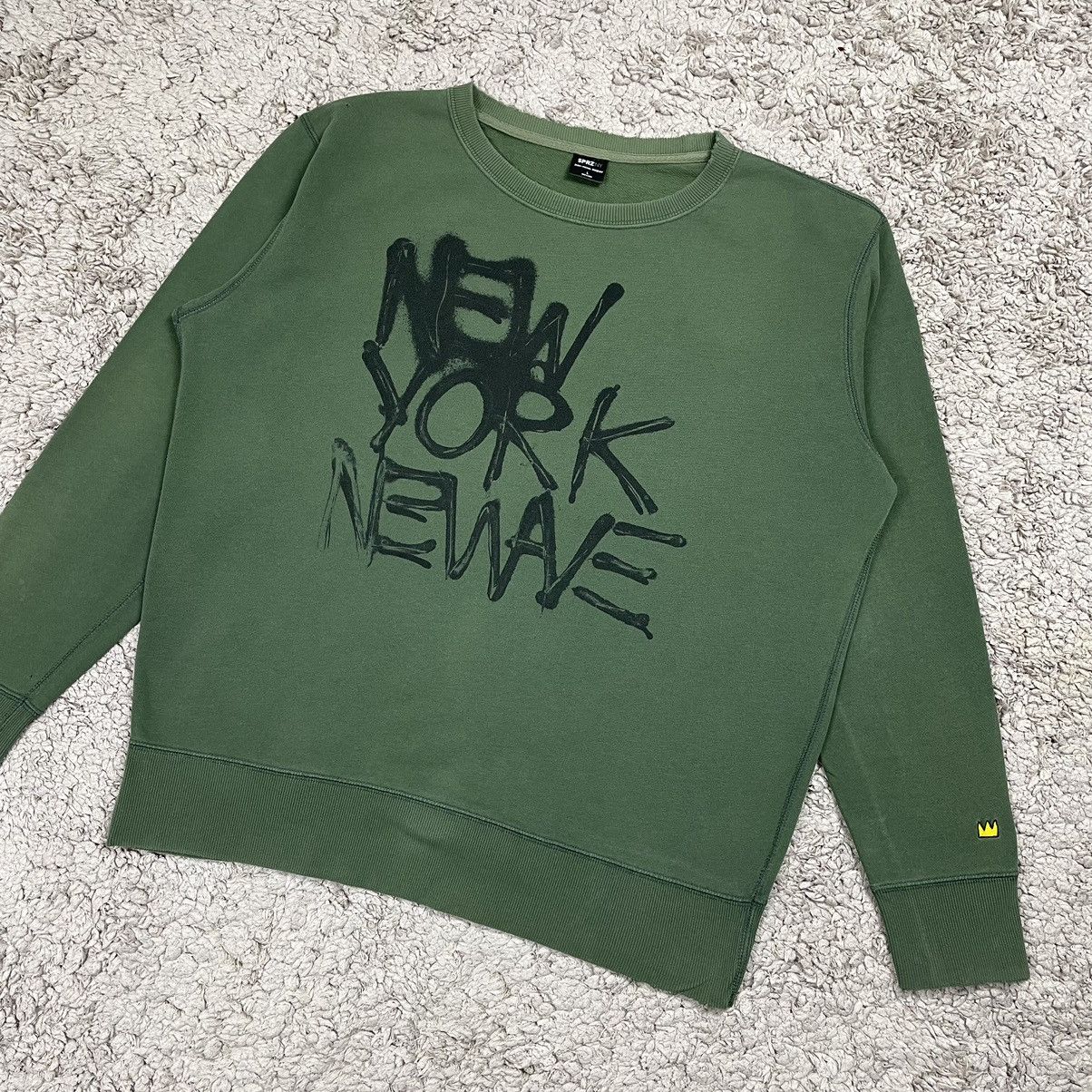Japanese Brand × Jean-Michel Basquiat × Uniqlo Uniqlo x Jean Michel Basquiat Distress Sweatshirt Size US L / EU 52-54 / 3 - 4 Thumbnail