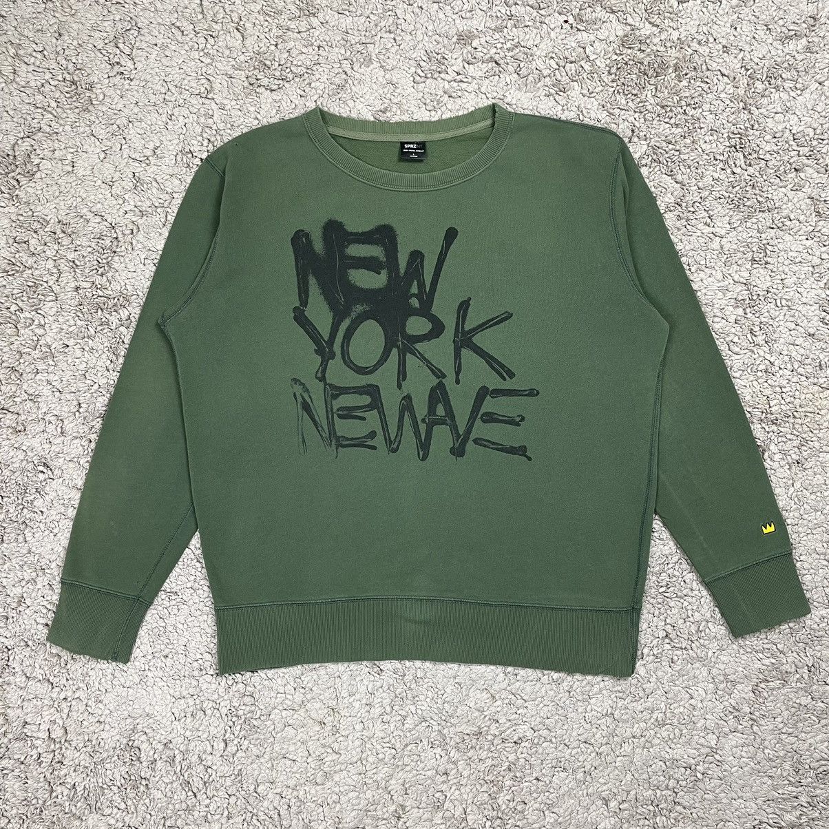 Japanese Brand × Jean-Michel Basquiat × Uniqlo Uniqlo x Jean Michel Basquiat Distress Sweatshirt Size US L / EU 52-54 / 3 - 1 Thumbnail