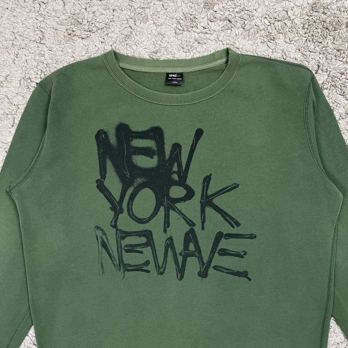 Japanese Brand × Jean-Michel Basquiat × Uniqlo Uniqlo x Jean Michel Basquiat Distress Sweatshirt Size US L / EU 52-54 / 3 - 5 Thumbnail