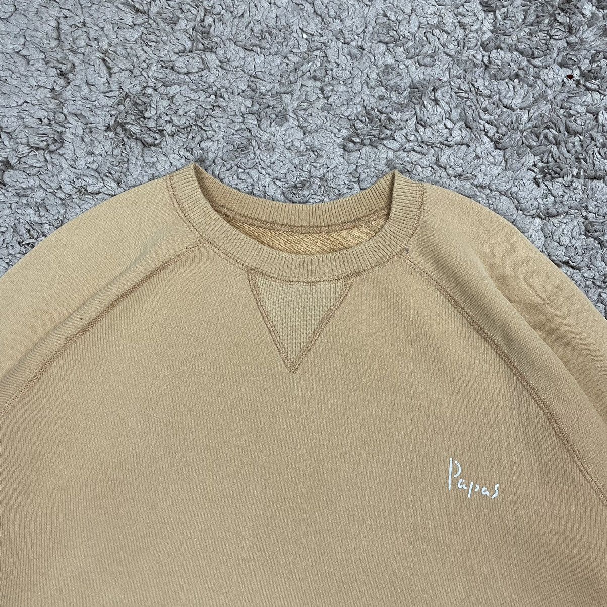 Vintage Vintage Distress Papas Big Spellout Sweatshirt Size US M / EU 48-50 / 2 - 10 Thumbnail