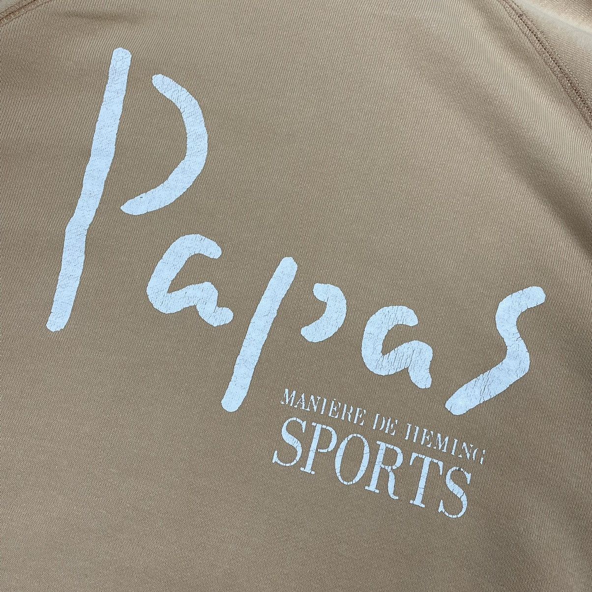 Vintage Vintage Distress Papas Big Spellout Sweatshirt Size US M / EU 48-50 / 2 - 6 Thumbnail