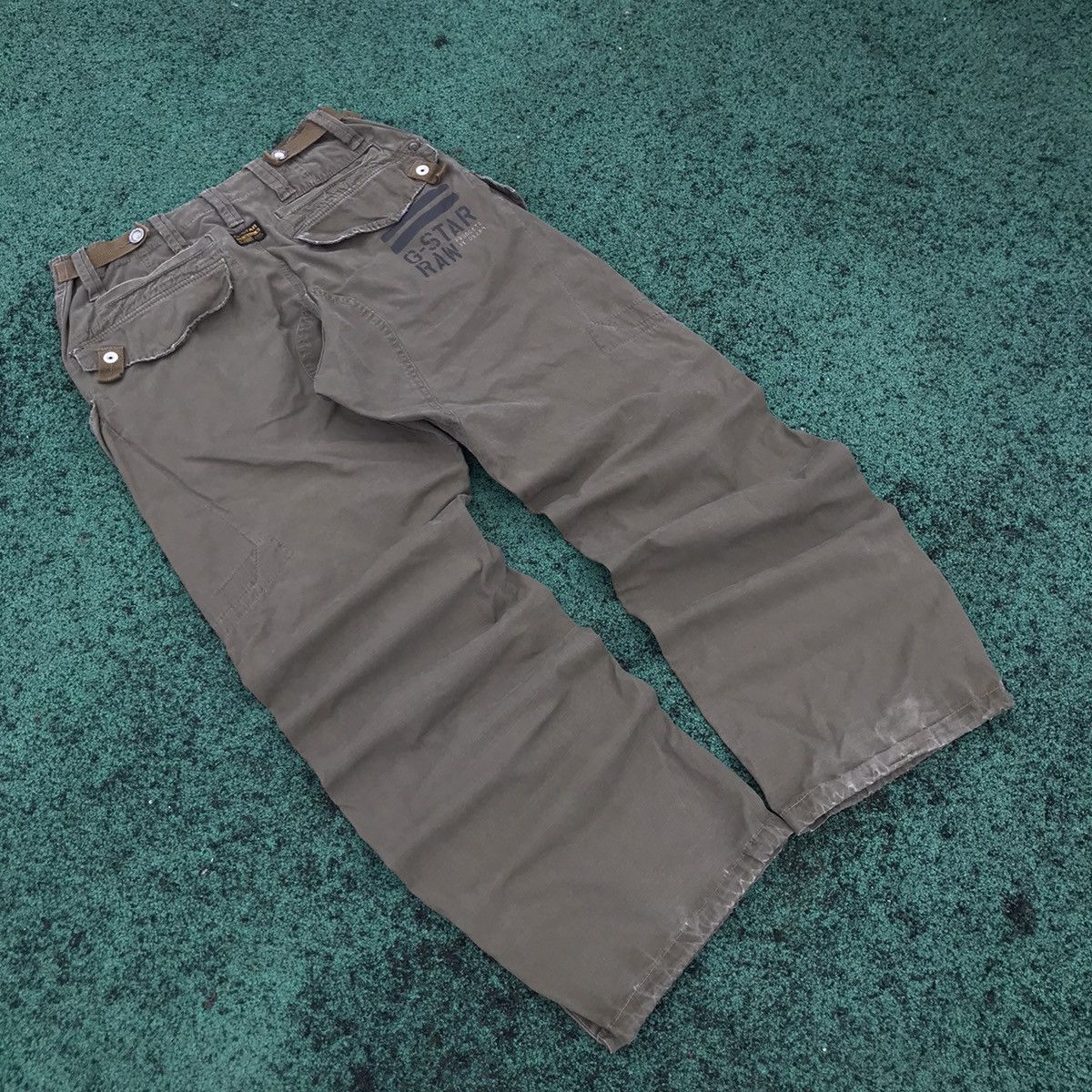G-Star G-Star Raw Cargo Pants Style y2k Size US 32 / EU 48 - 9 Thumbnail