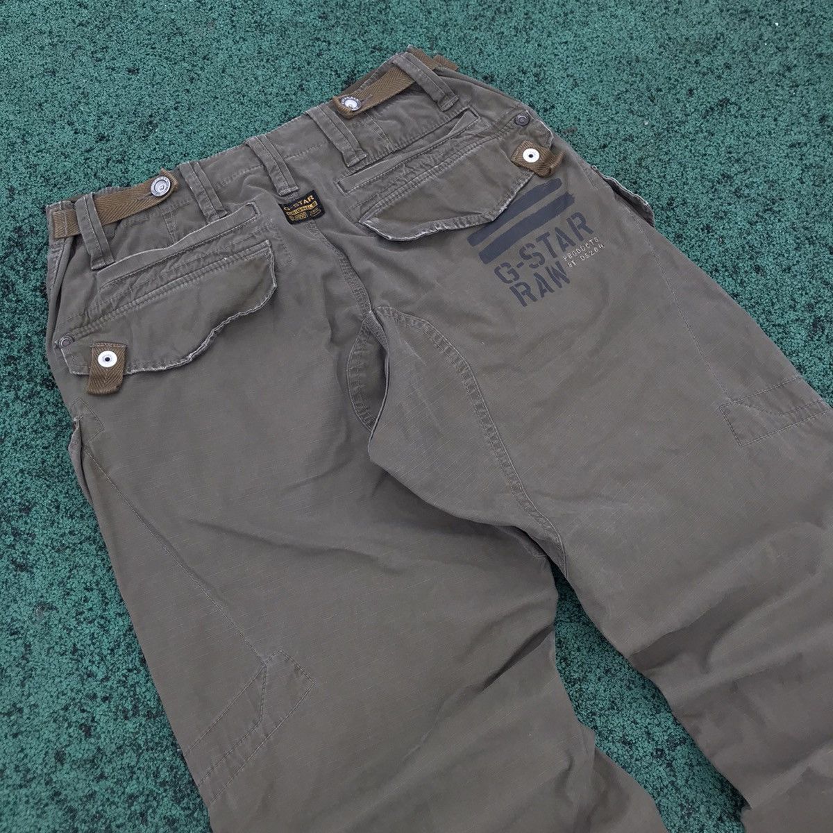 G-Star G-Star Raw Cargo Pants Style y2k Size US 32 / EU 48 - 10 Thumbnail