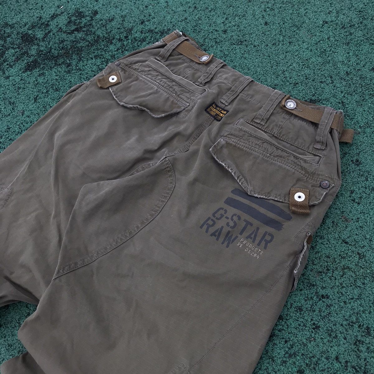 G-Star G-Star Raw Cargo Pants Style y2k Size US 32 / EU 48 - 12 Thumbnail
