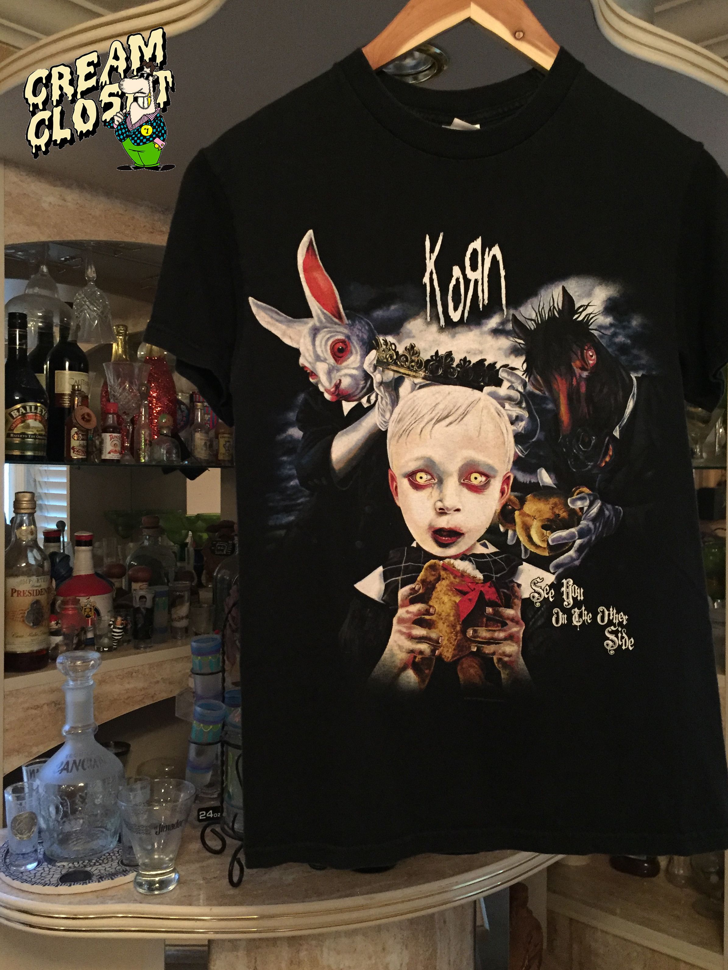 Band Tees VINTAGE KORN SEE YOU ON THE OTHER SIDE ALBUM BAND TOUR