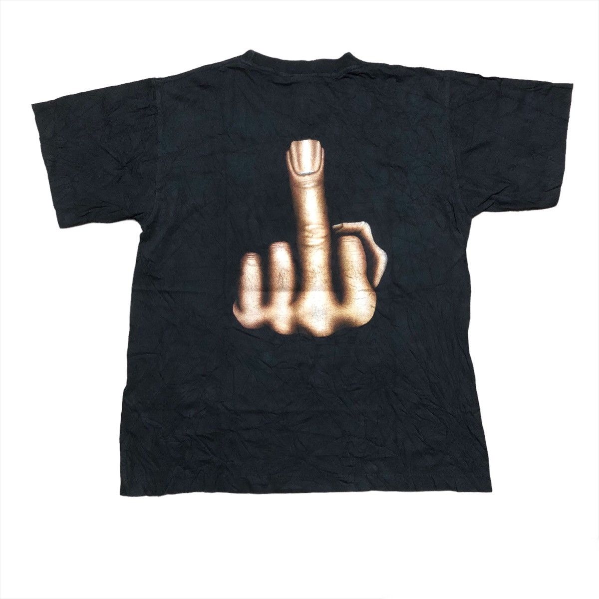 Other Vintage FAST Movie Middle Finger Promo Tee Size US L / EU 52-54 / 3 - 1 Thumbnail