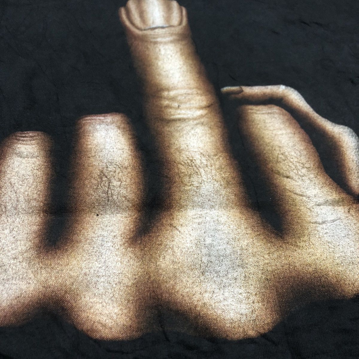 Other Vintage FAST Movie Middle Finger Promo Tee Size US L / EU 52-54 / 3 - 3 Thumbnail