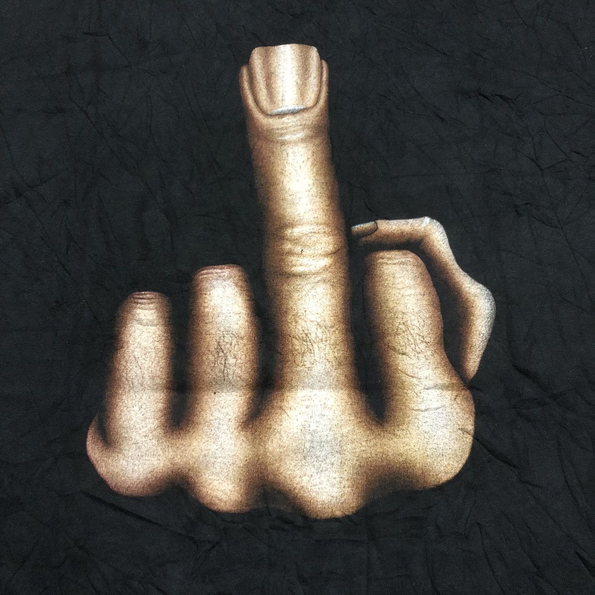 Other Vintage FAST Movie Middle Finger Promo Tee Size US L / EU 52-54 / 3 - 2 Thumbnail