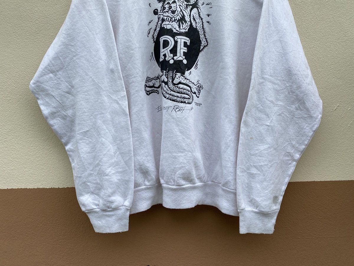 Vintage OG 1993 Mooneyes Rat Fink Ed Roth Pullover Sweatshirt Size US L / EU 52-54 / 3 - 2 Thumbnail