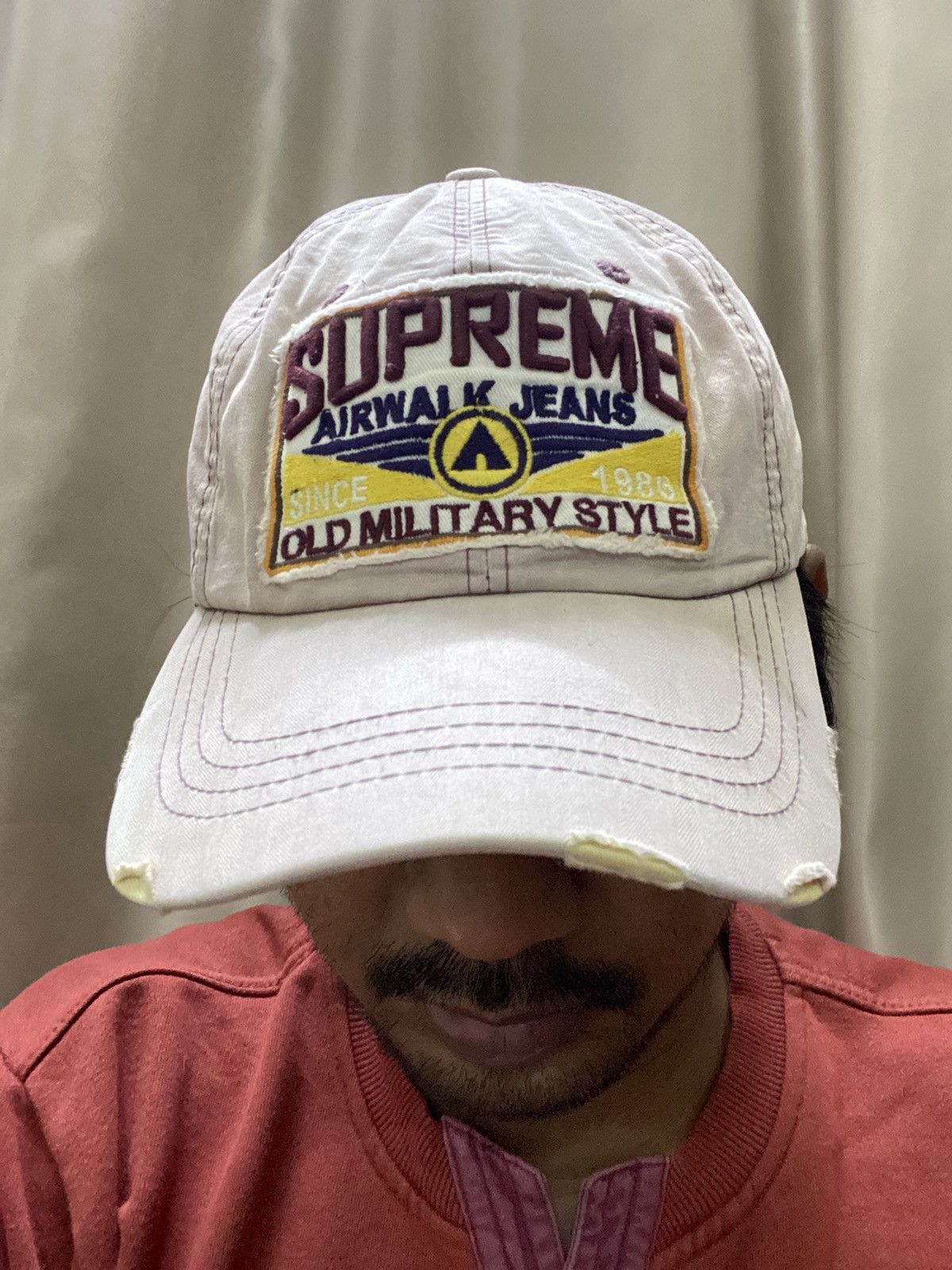 Airwalk Jnco Vintage rare vintage supreme airwalk beautiful distress style cap Grailed