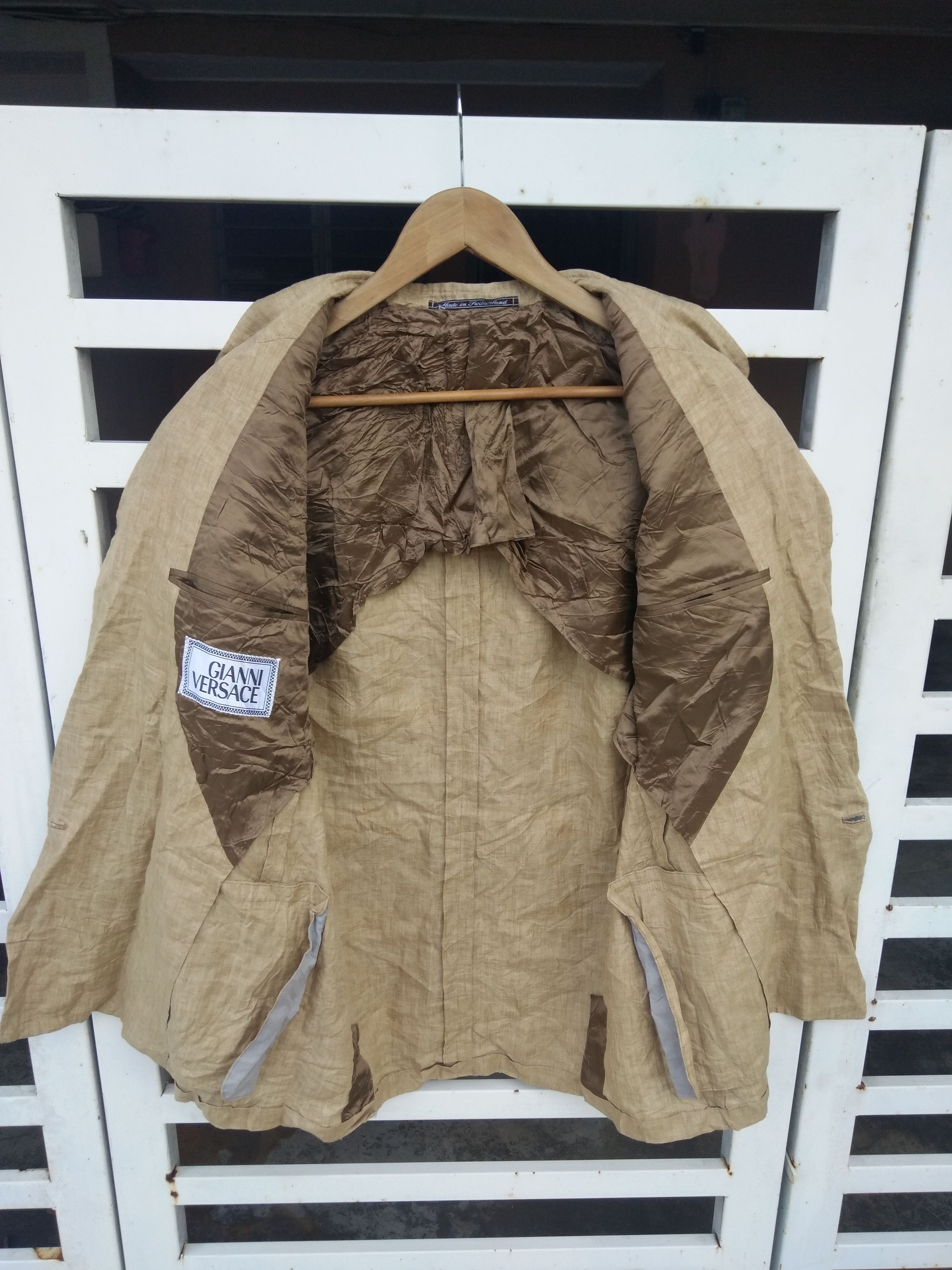 Versace Gianni Couture Versace Coat Made in Switzerland Size US M / EU 48-50 / 2 - 3 Thumbnail